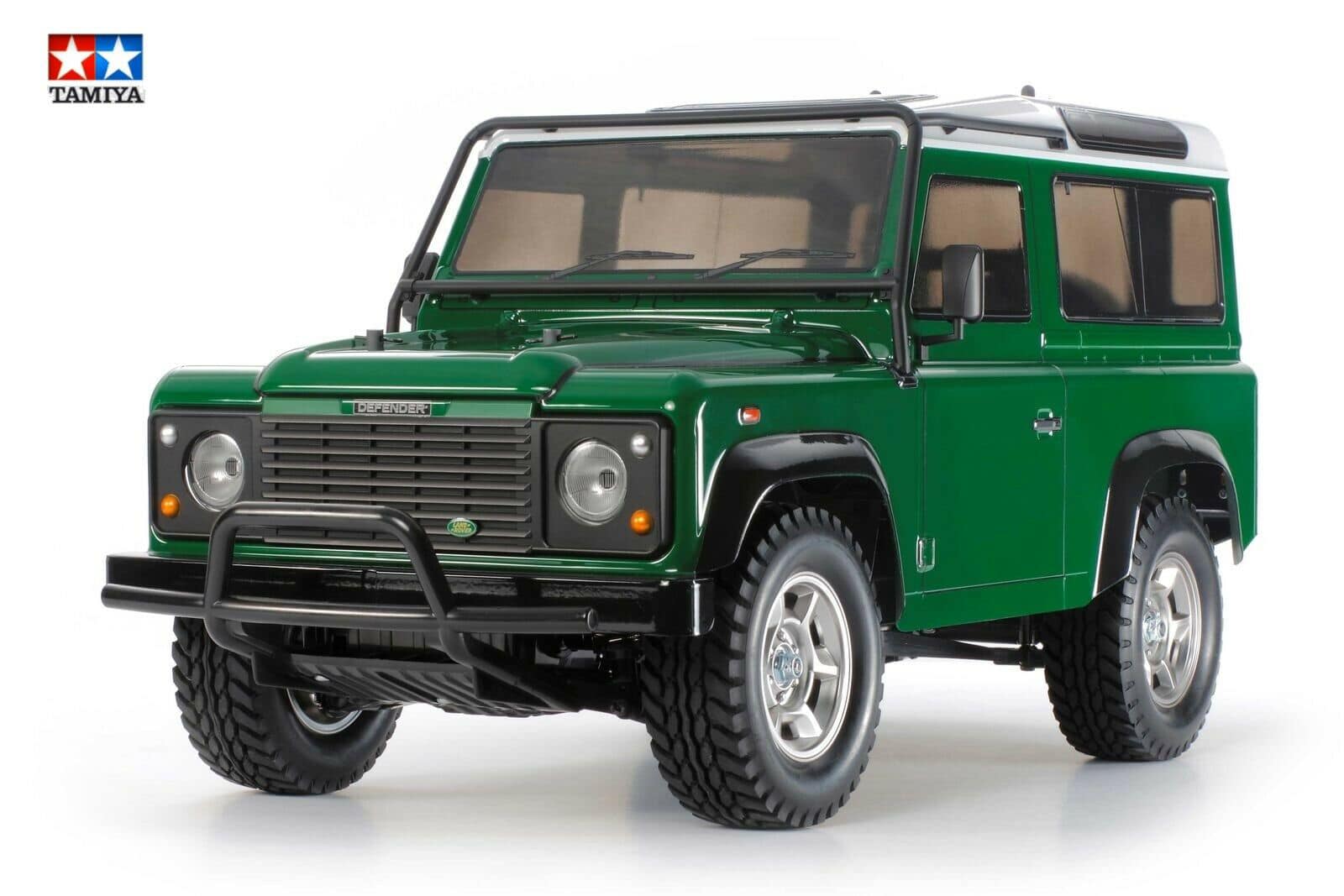 The Tamiya CC-02 1990 Land Rover Defender 90 is finished and I'm