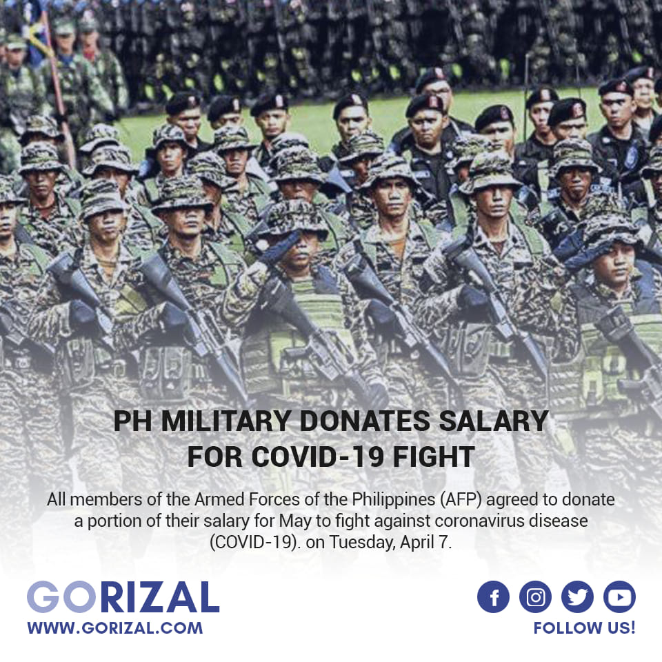 GO Rizal - The Armed Forces of the Philippines (AFP) on...