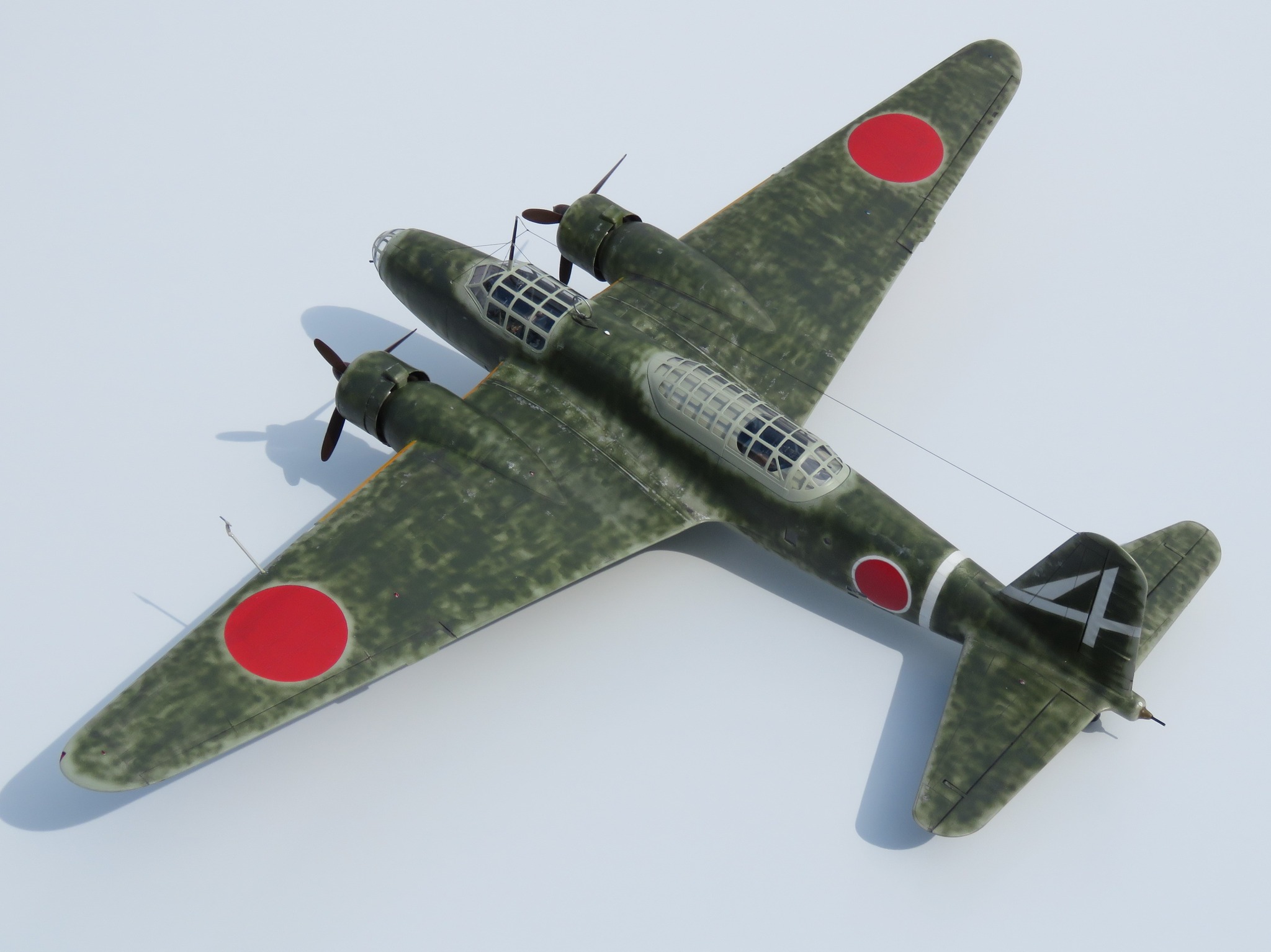 ICM – Mitsubishi Ki-21-Ia – Bombardier Lourd Thaïlandais – Maquette Avion 1/72 – Seconde Guerre Mondiale – Réf. 72206