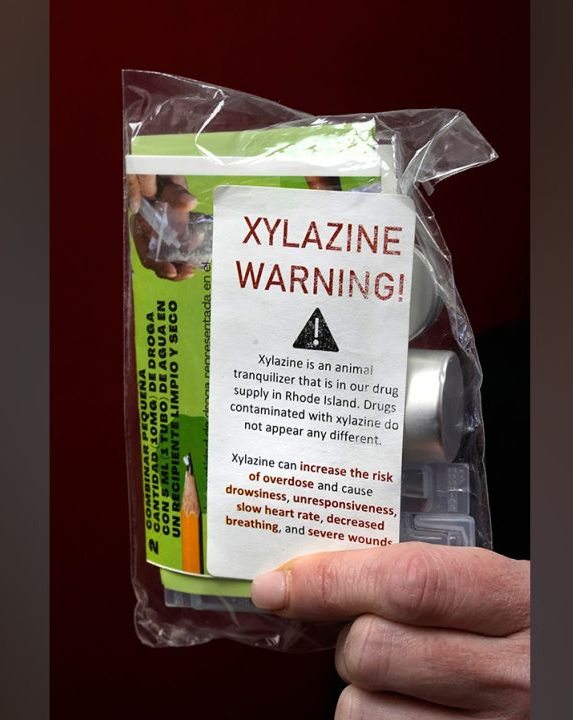 A dangerous animal sedative has made its way into the illicit drug