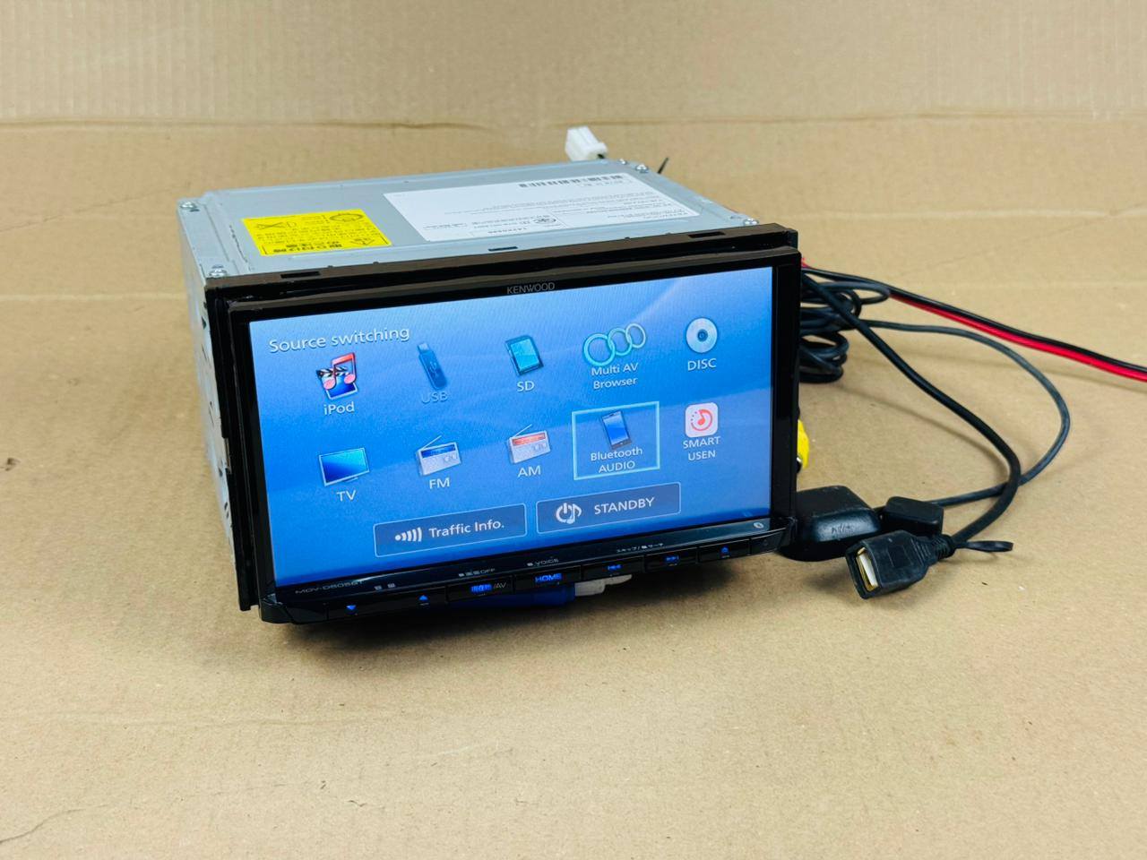 Radio Kenwood mdv-z702 (Hi res) 7 inch Bluetooth built-in Dsp