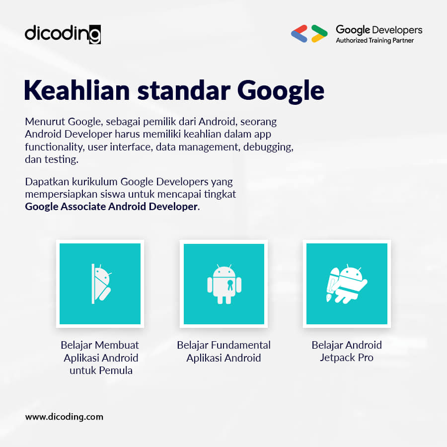 Dicoding - Kuncinya kuasai DASAR; miliki KEAHLIAN...