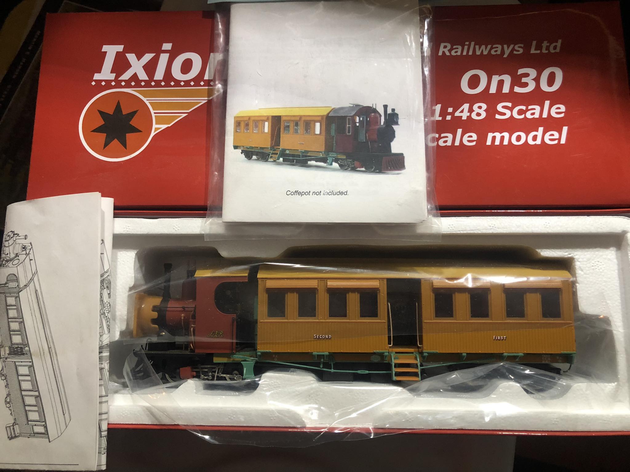 ジェシカ Ixion On30 Coffee Pot and Conversion Cab for Sale