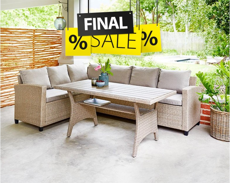 Create a cosy corner in your backyard with our ULLEHUSE Lounge set
