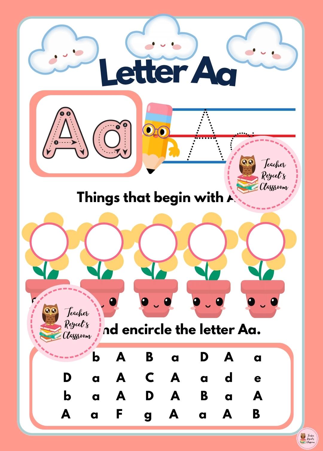 KINDERGARTEN WORKSHEETS & RESOURCES👨‍👩‍👧‍👧 | MAY ENGLISH & TAGALOG ...