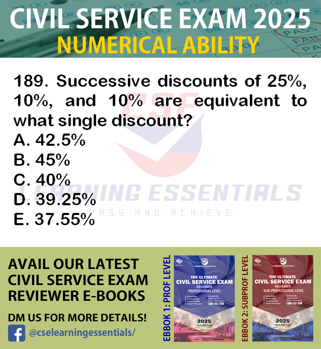 Civil Service Exam 2025 Community | CSE Practice test CSE Learning ...