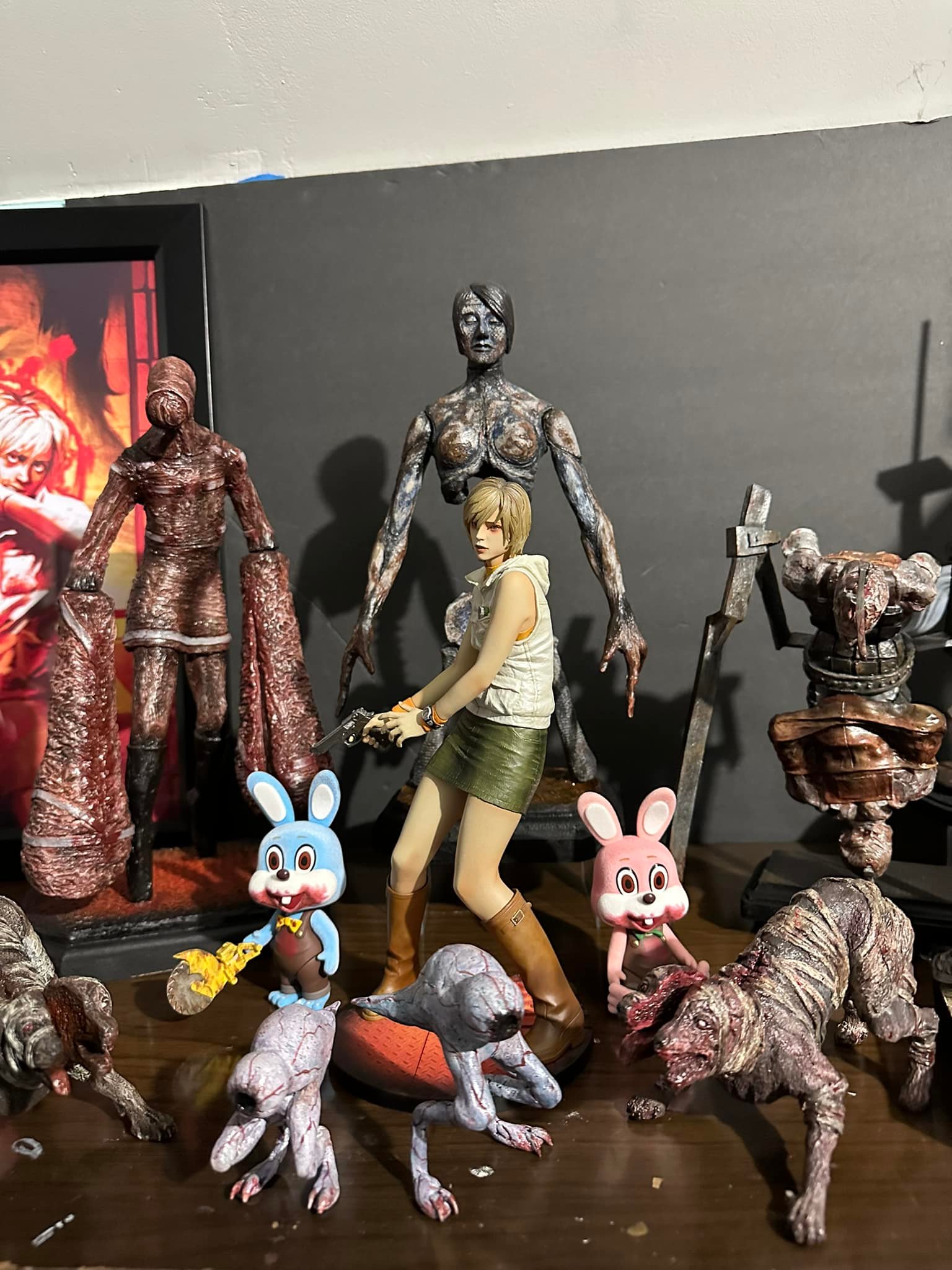 Silent Hill 3 collection with custom painted Hellpainters kits