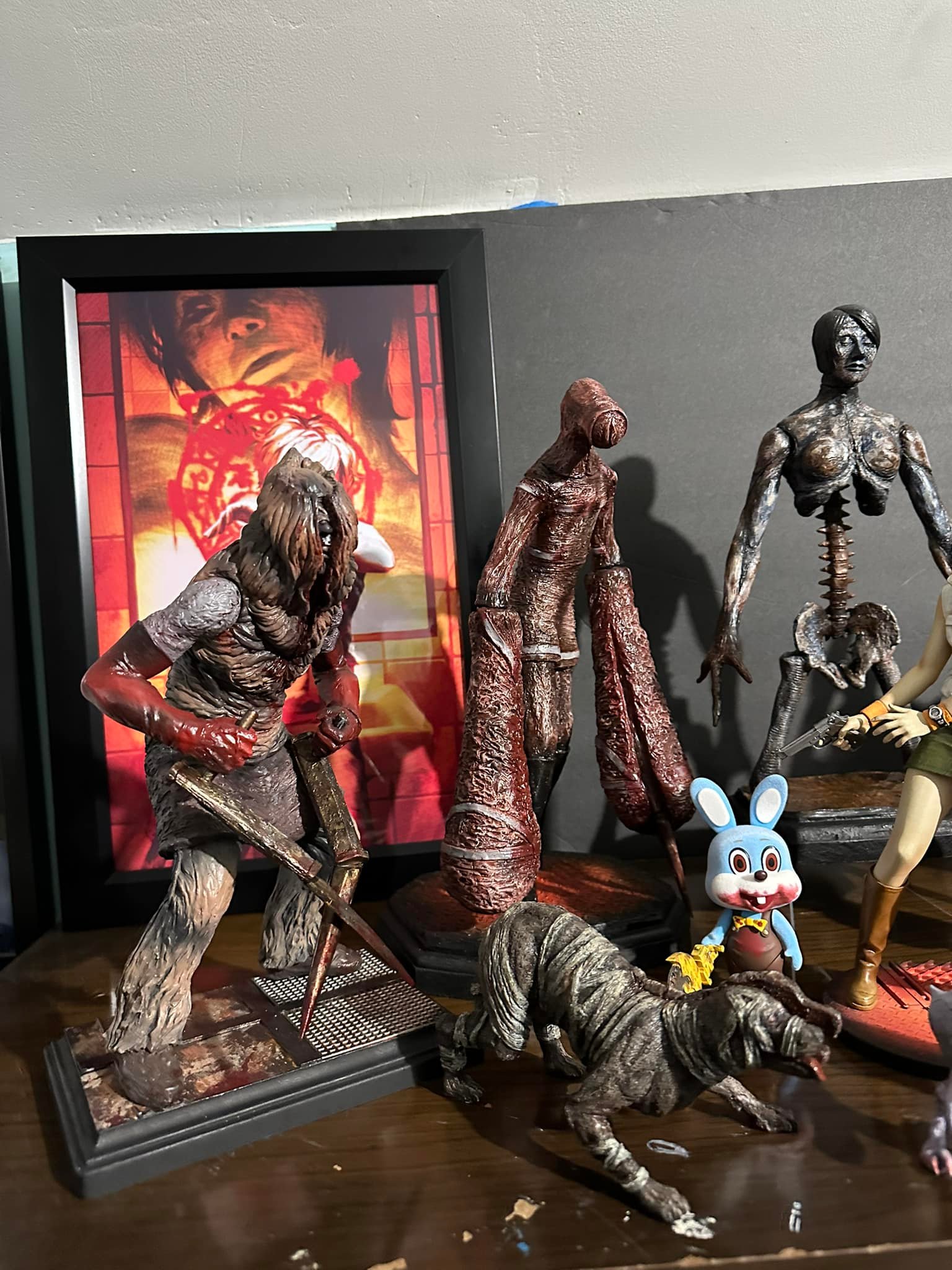 Silent Hill 3 collection with custom painted Hellpainters kits