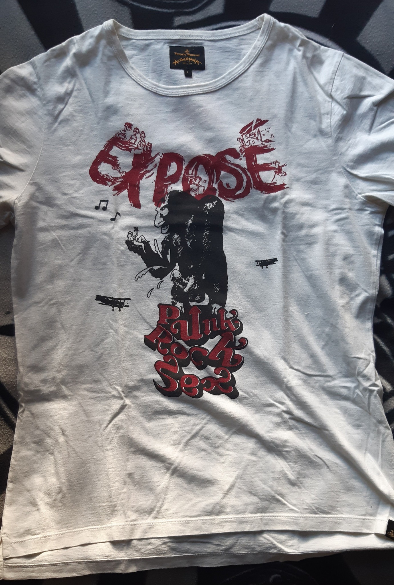 Vintage flying rhino records t-shirt for sale