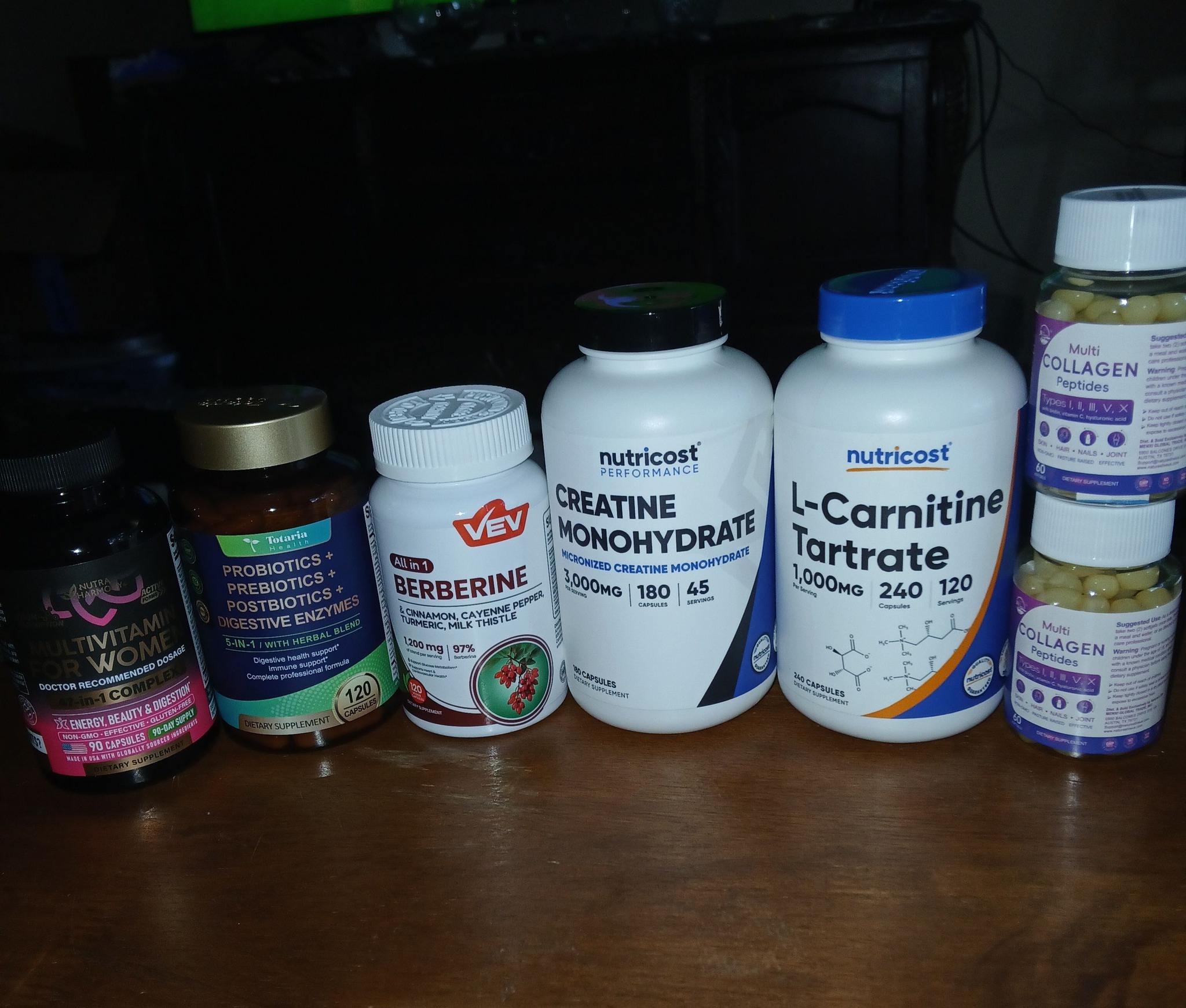 l carnitine with zepbound Will and supplements like creatine, collagen peptides, and berberine help muscle gain and weight loss? Collagen Serum