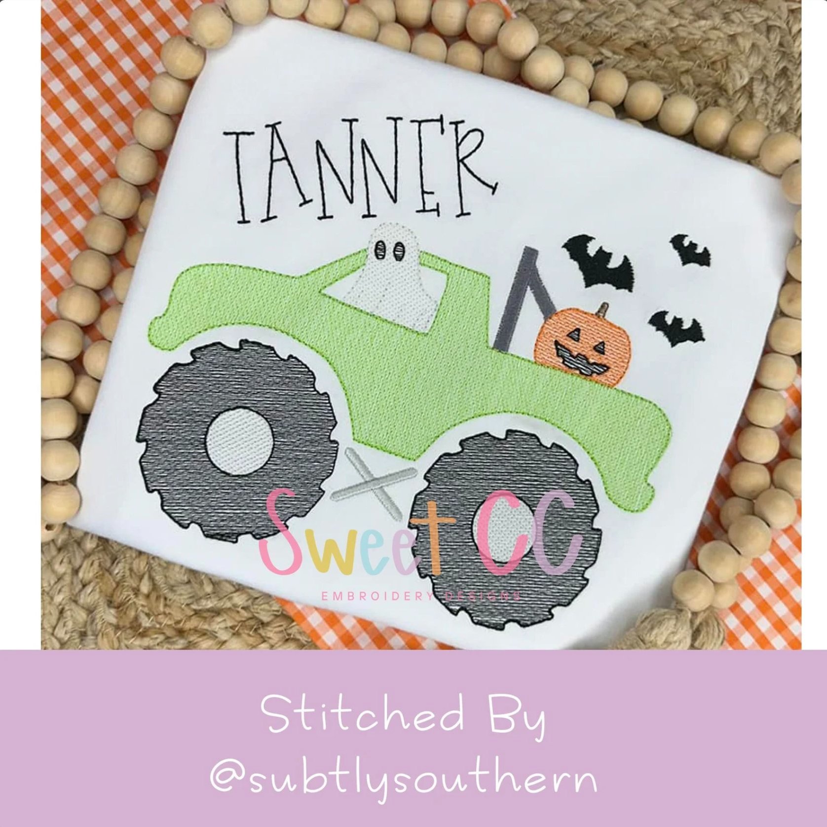 Sweet CC Embroidery Designs | Destin FL
