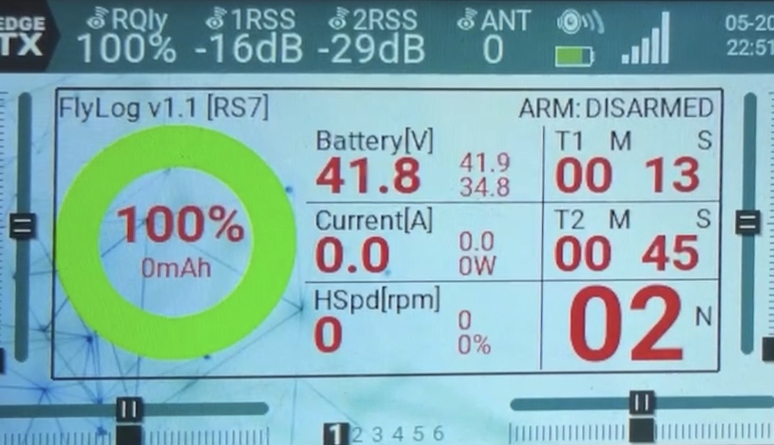 RotorFlight TW | 翔龍的 Flylog V1.1版，本版由原電池低電量提醒調整為單Cell電壓低電量提醒，適用各機種不再需要 ...