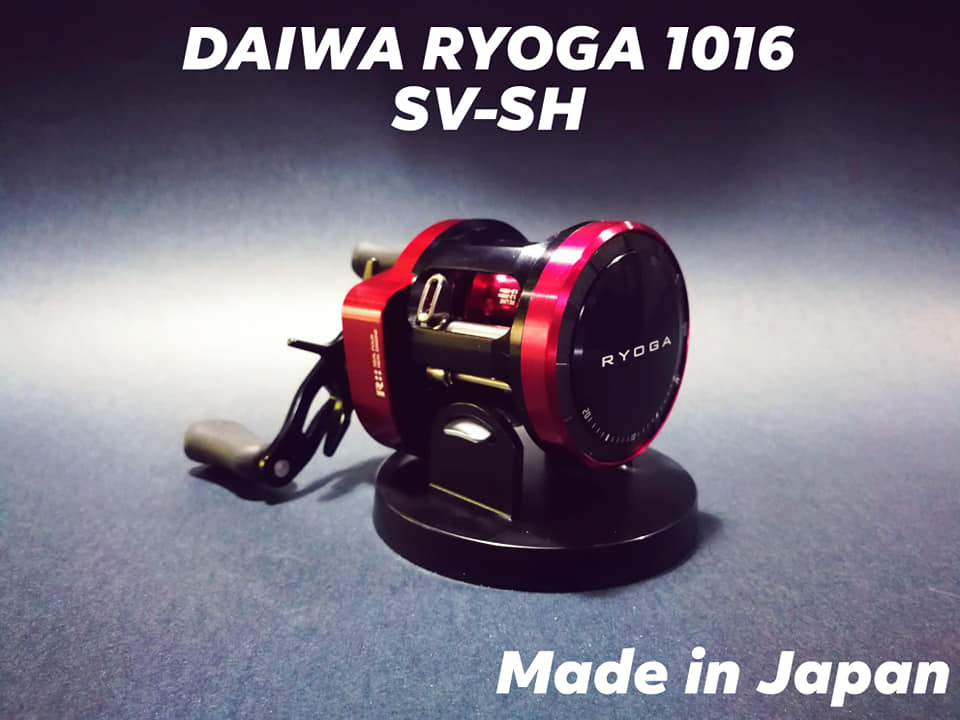 DAIWA RYOGA 1016 SV-SH REEL SPECS GEAR RATIO: 7.1:1 WEIGHT: 290G