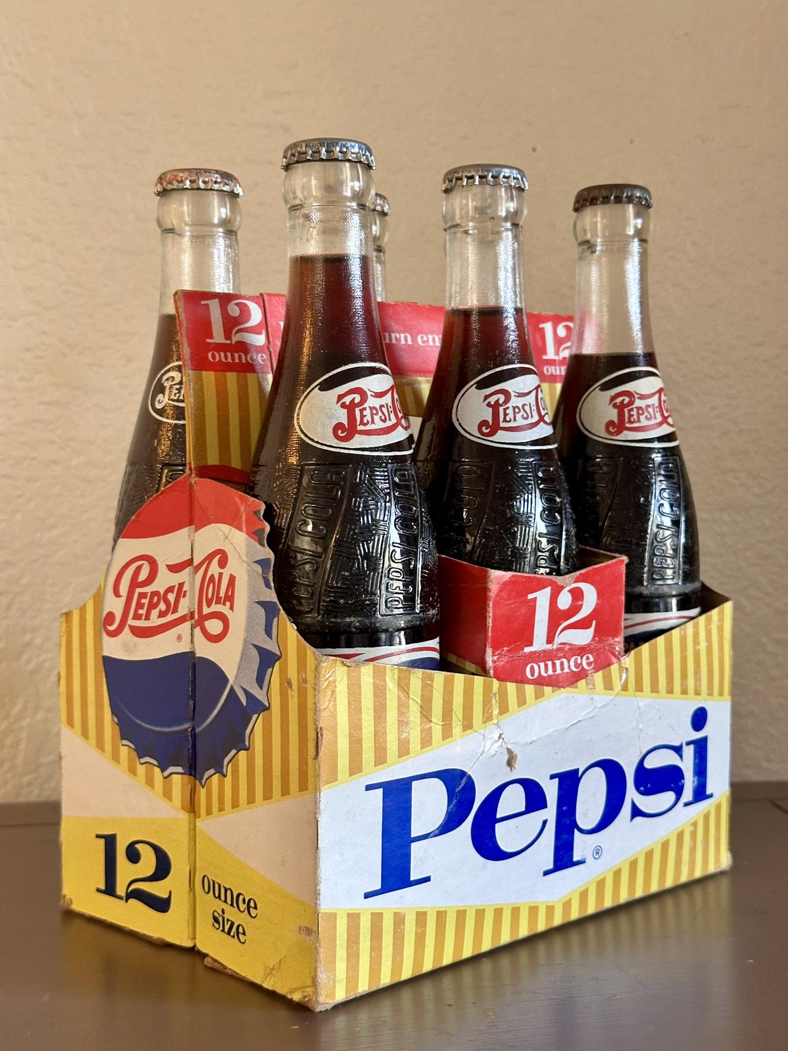 Vintage Pepsi Collectibles: Cardboard Signs and 6-Pack Carriers