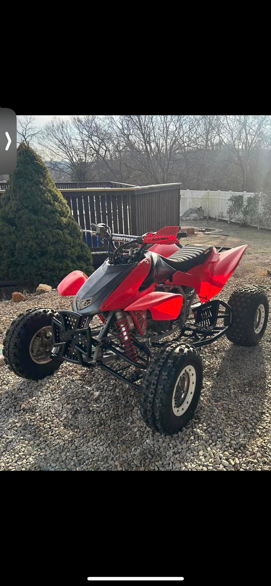 2004 - 2005 HONDA TRX450R TRX 450R Billet Aluminum Big Air