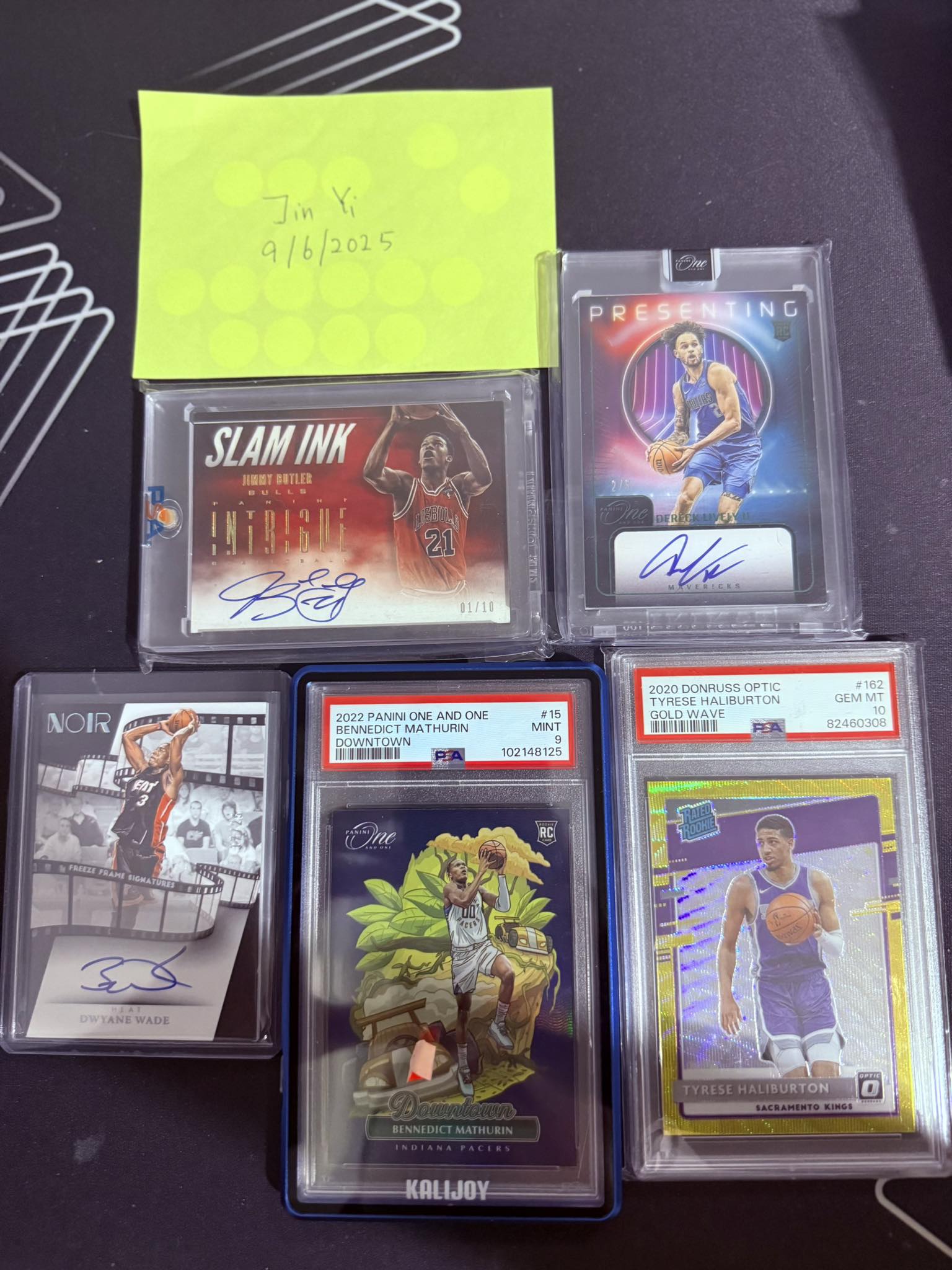 WTS 1. Jimmy Butler RC Auto /10 - RM 2.8K 2. Derrick Liverly One 
