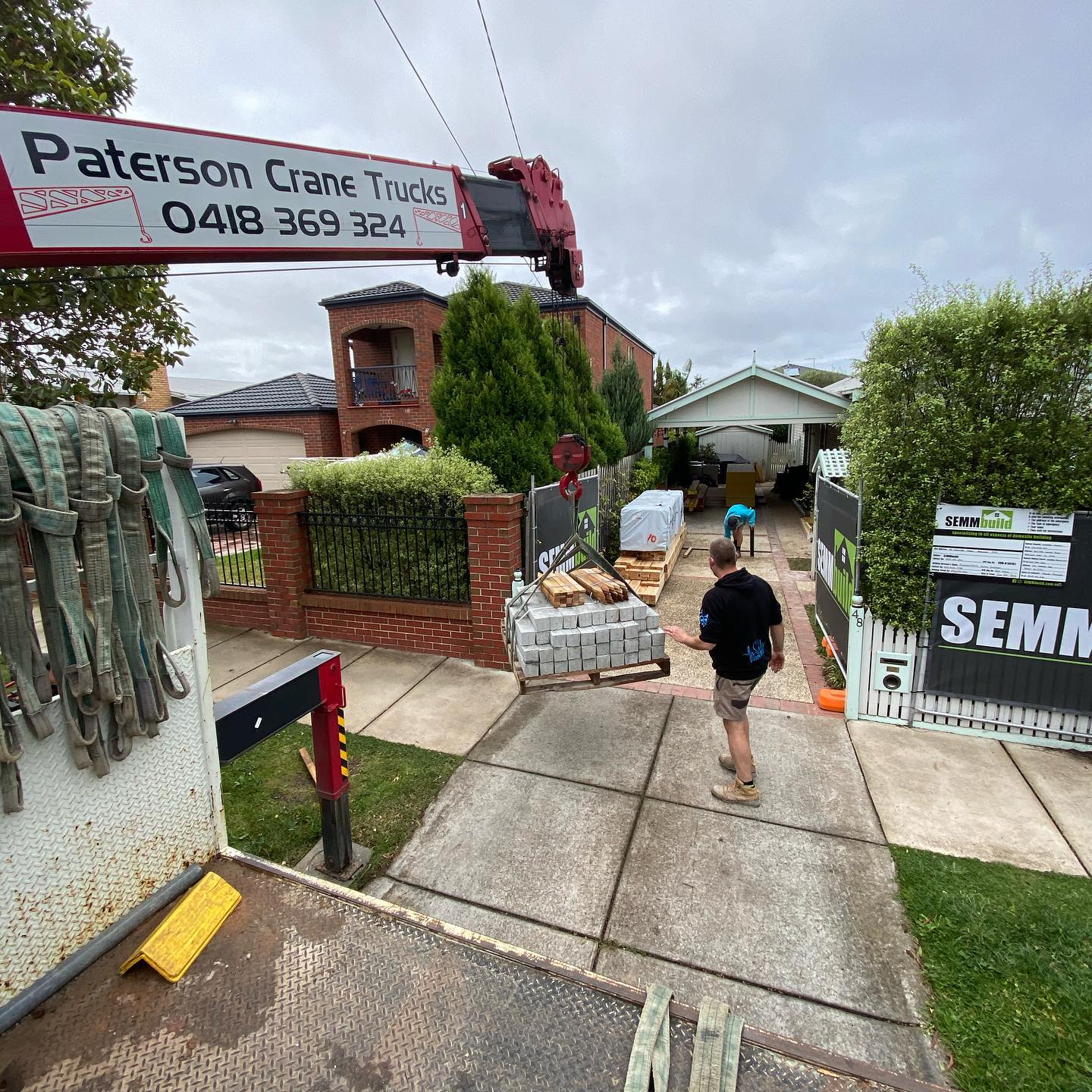 SEMMbuild - Took delivery of all our framing materials... | Facebook