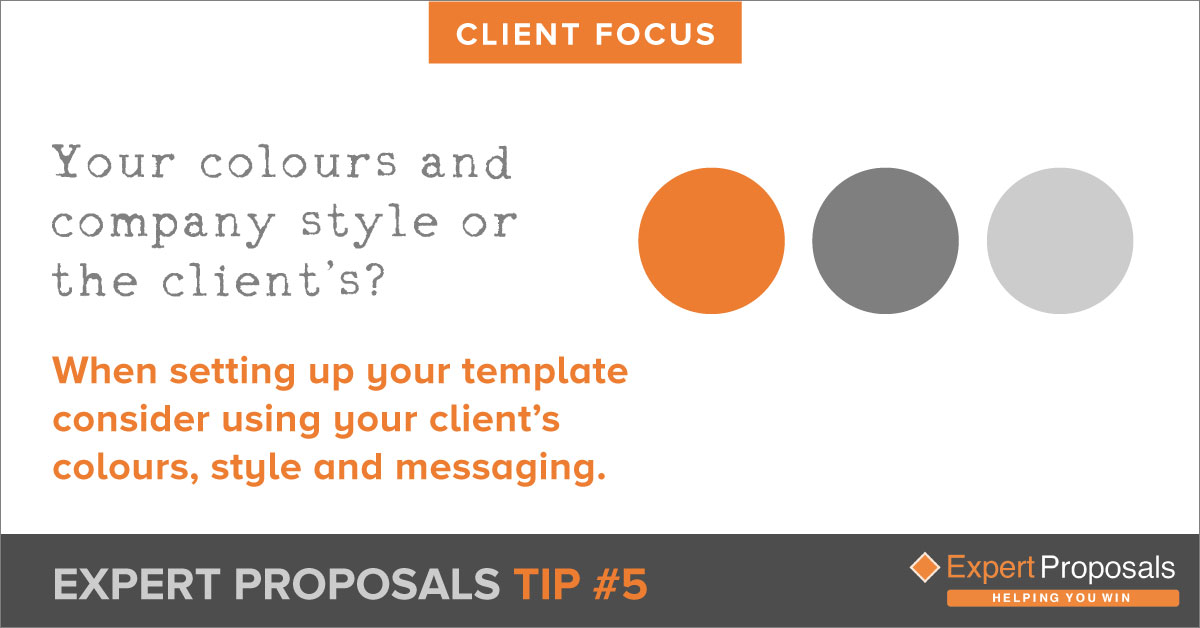When tendering who’s colours and style... - Expert Proposals | Facebook