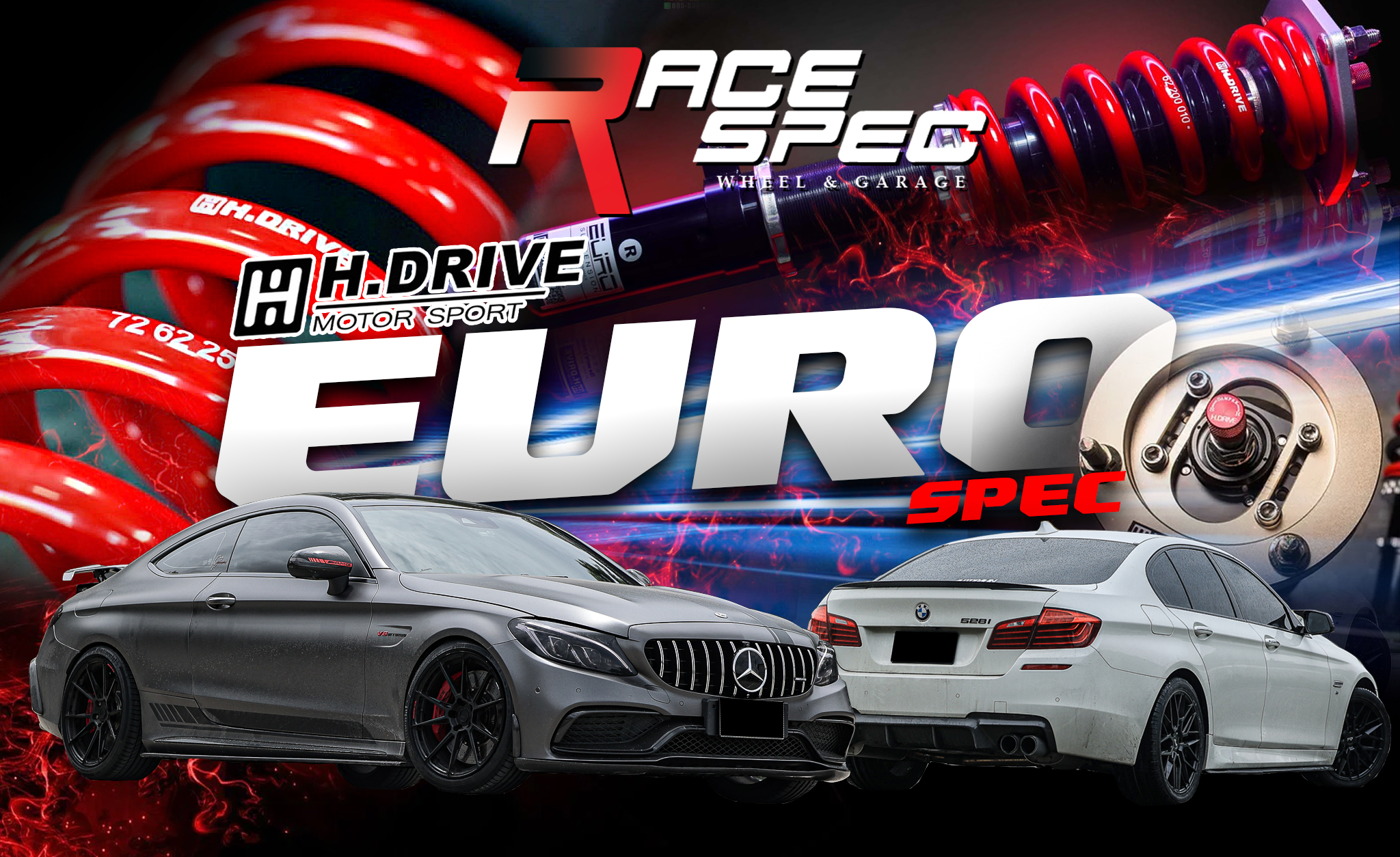 RaceSpec wheel - แนะนำโช้คสตรัท H.DRIVE รุ่น Euro Spec...