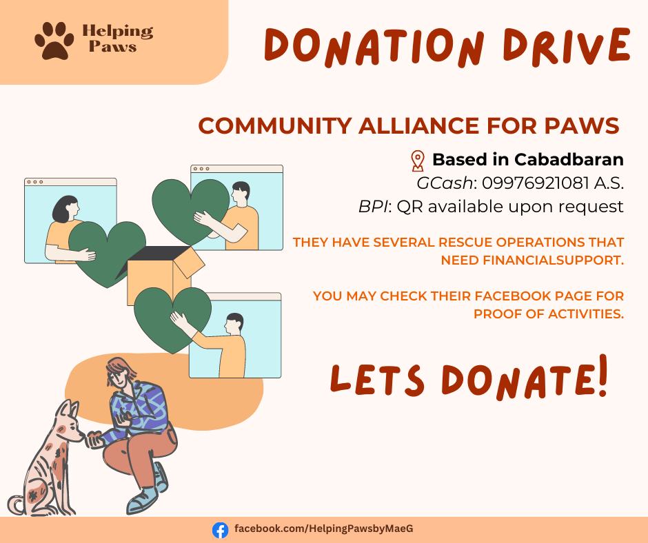 Helping Paws - ️🔊CALL FOR DONATIONS! 🆘 Community...
