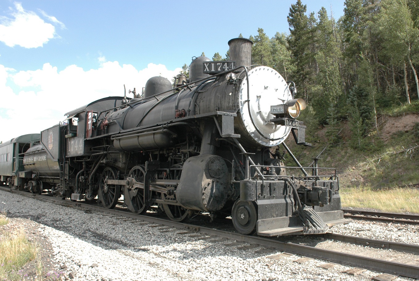 A nice Throwback Thursday photo of our Southern Pacific #1744 in