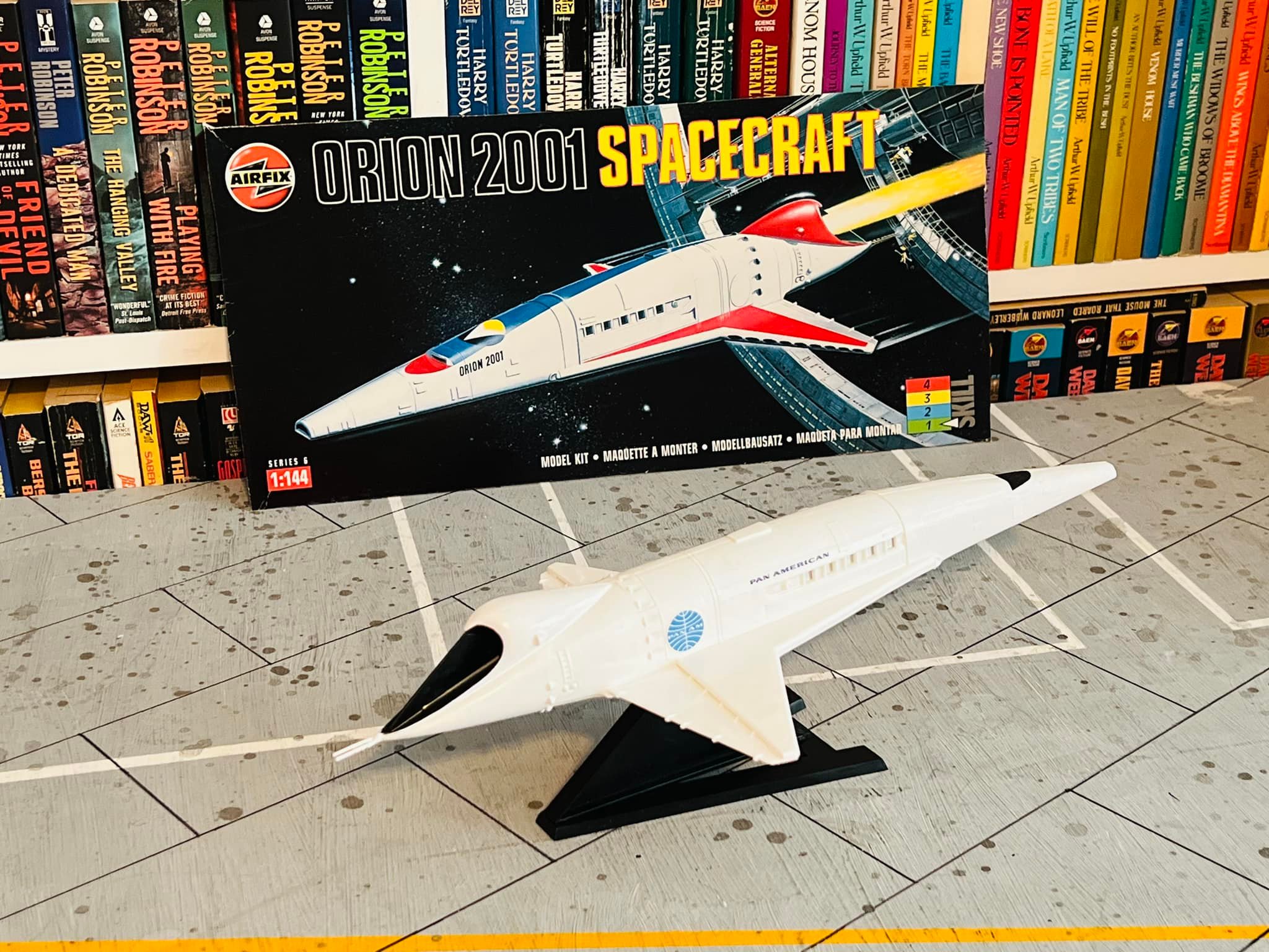 Orion model builds in 1/144 scale by John Payne