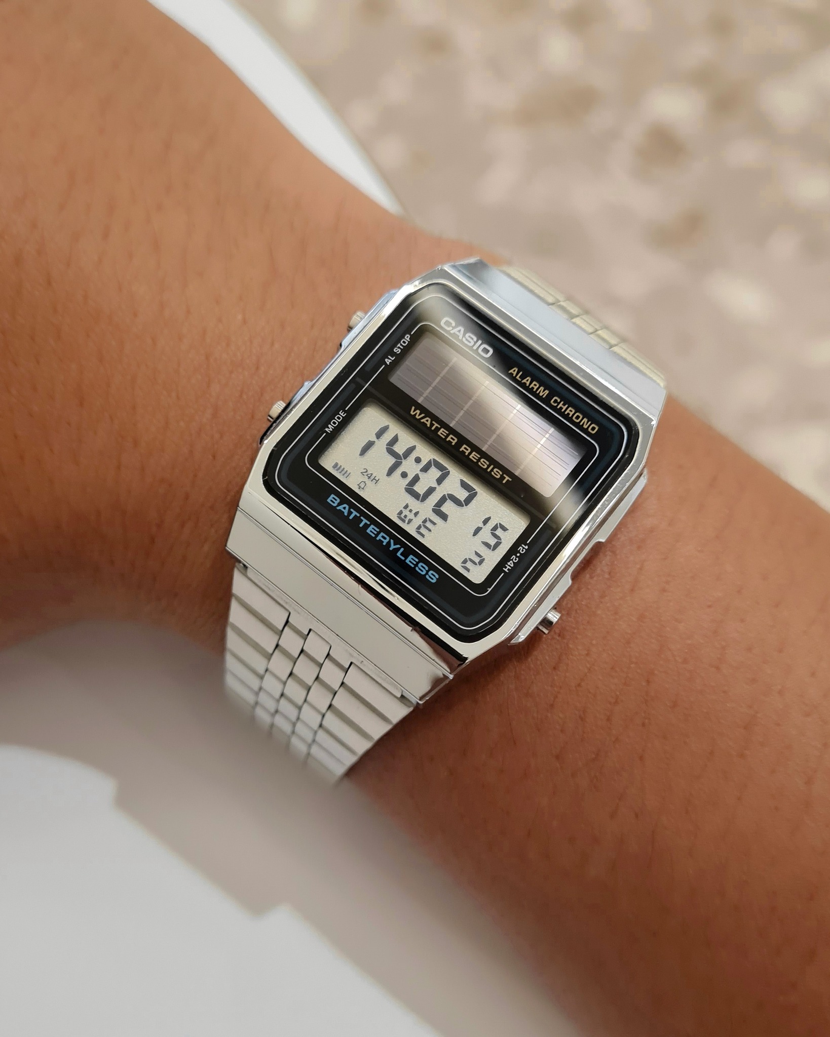 Casio AL-180 rechargeable cell lifespan?