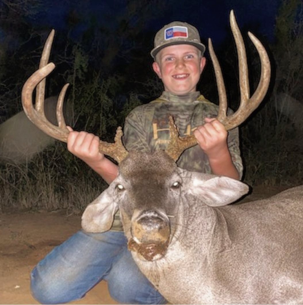 His FIRST BUCK! Congratulations,... - Callaghan Ranch, Ltd. | Facebook