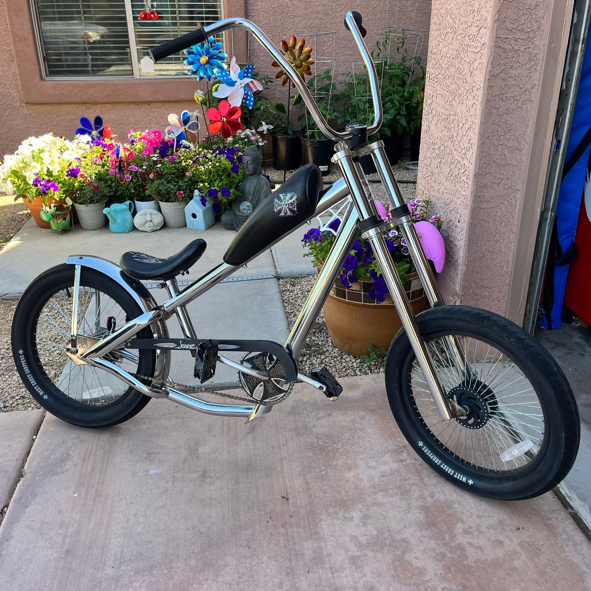 I just got this Beautiful 2006 @westcoastchoppers El Diablo Rigid 