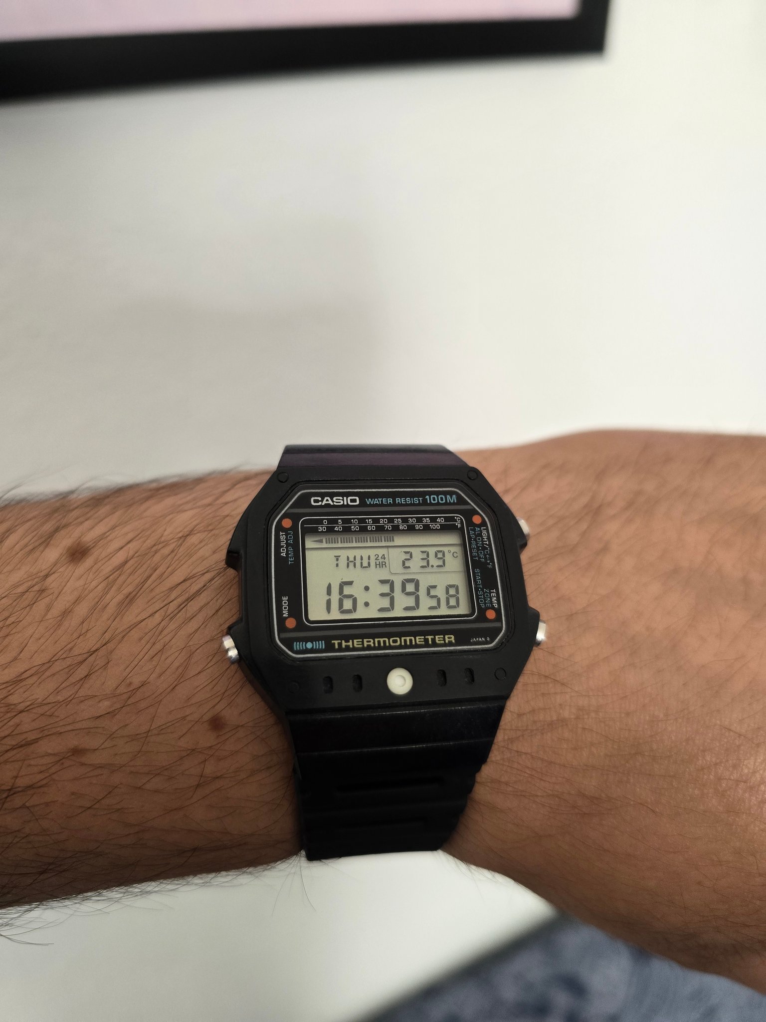 Casio TS-2000 thermometer watch review