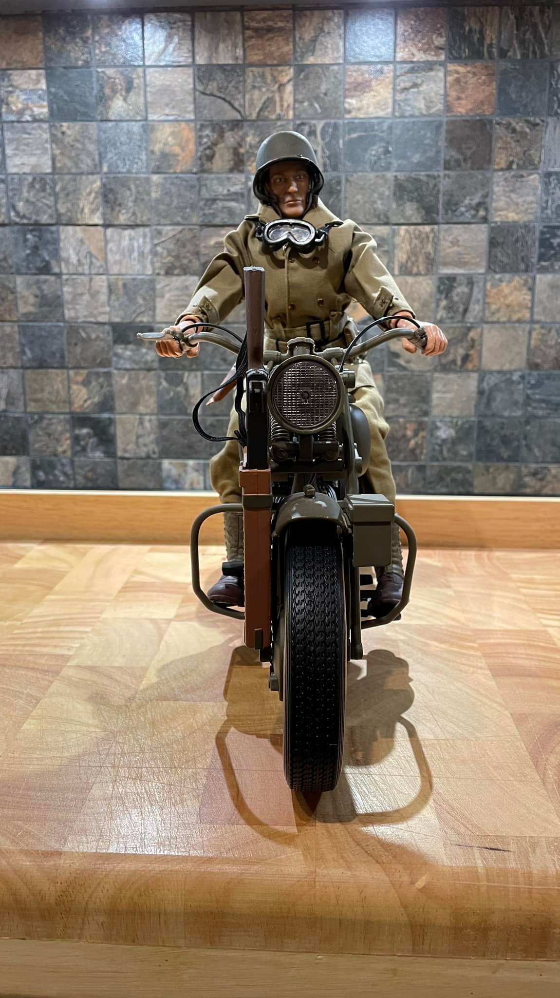 Vintage GI Joe Harley-Davidson toy set from 1998