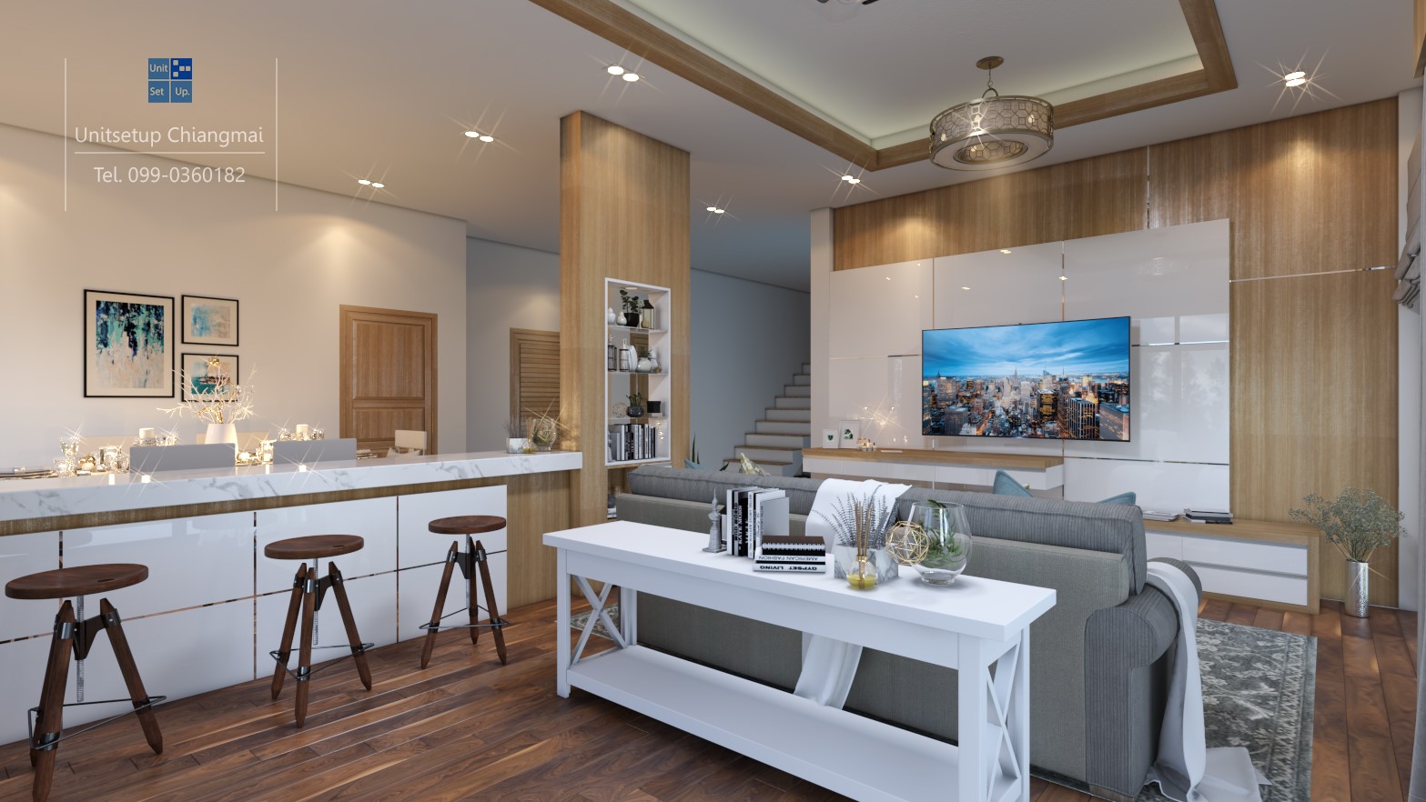 ผลงานการออกแบบ... - ตกแต่งภายในเชียงใหม่ Unitsetup chiangmai