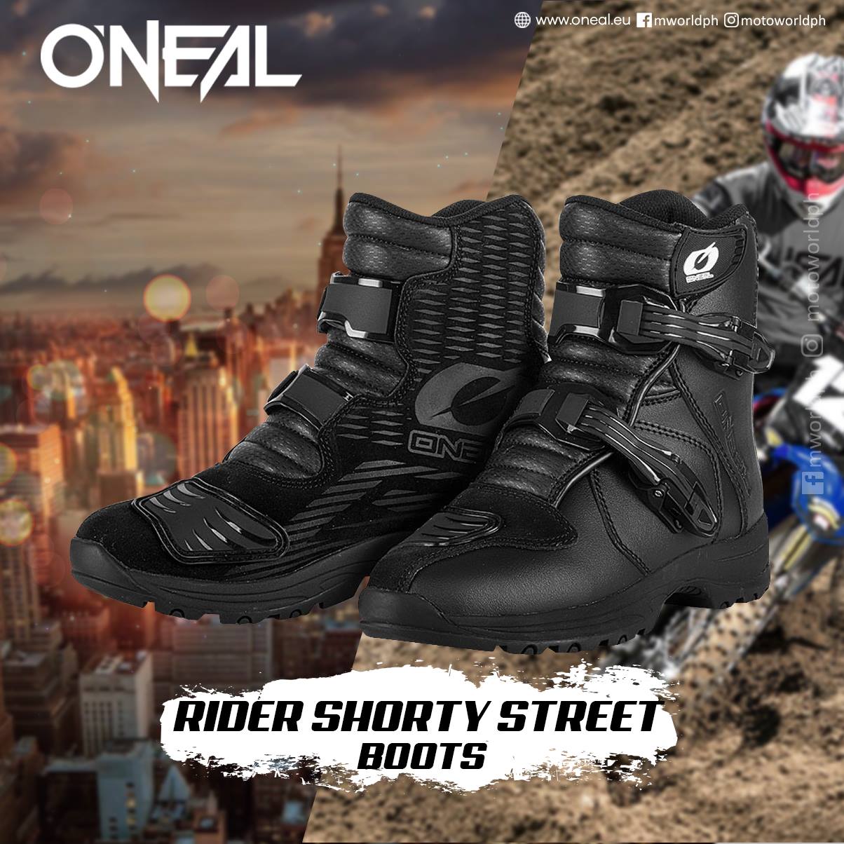 Born for dirt. Built for riders. The Rider Pro 2 Boots by O'Neal