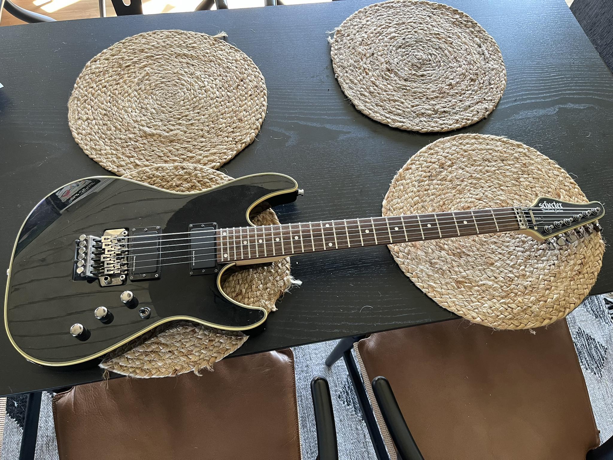What year was my Schecter Sunset Extreme Diamond Series guitar made?