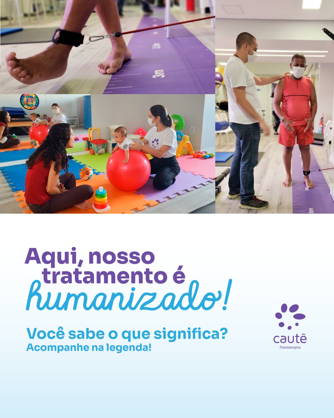 O tratamento humanizado é direcionado... - Cautê Fisioterapia