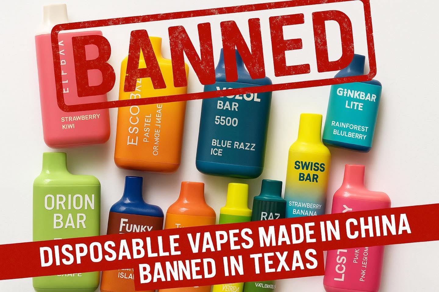 buying vapes in texas to ban disposable made China starting Sept. 1, 2025 Flavours:Strawberry Cherry Watermelon Rose Pink Vapear sabores también deja