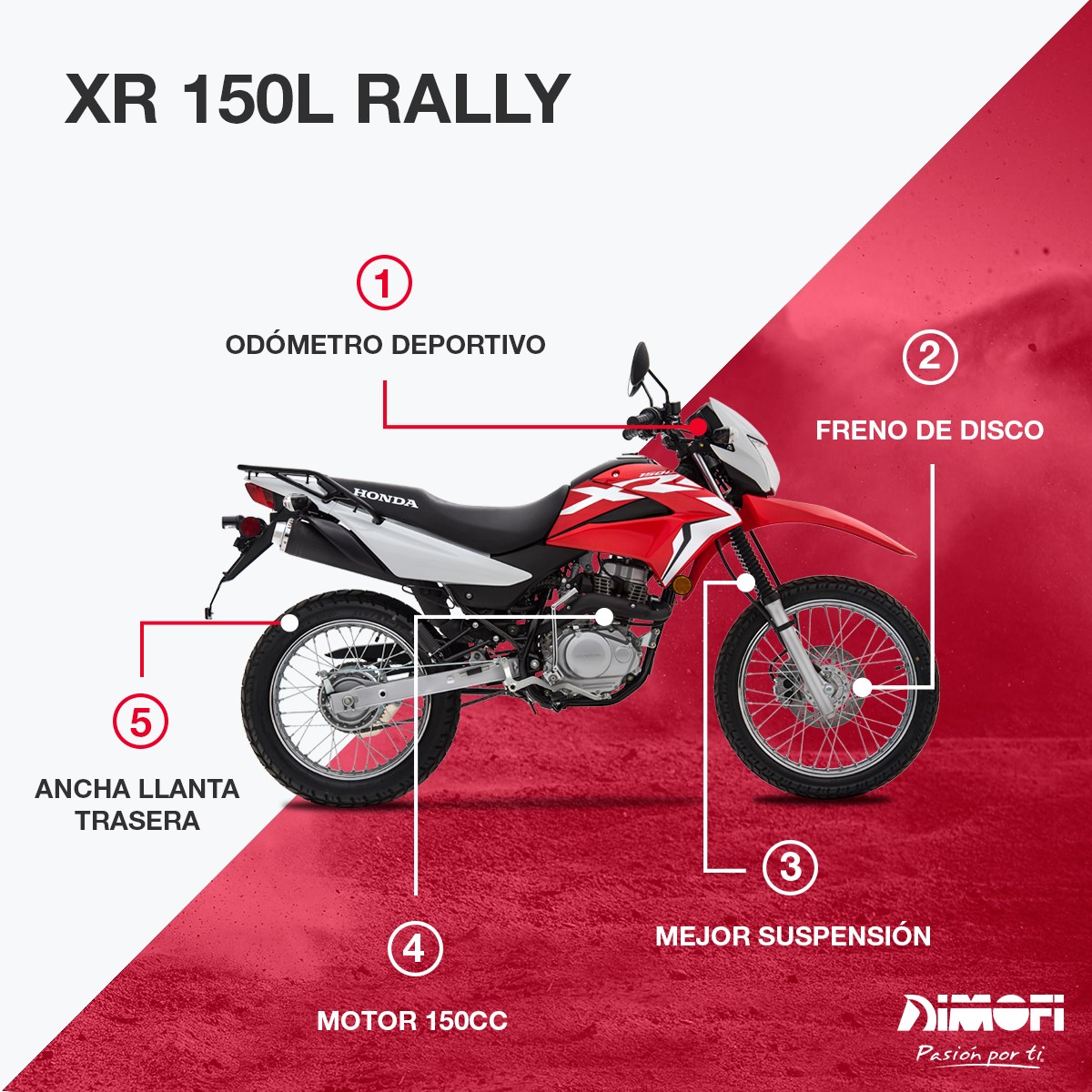 ¿Conoces nuestra nueva #XR150L... - Motos Honda- Dimofi
