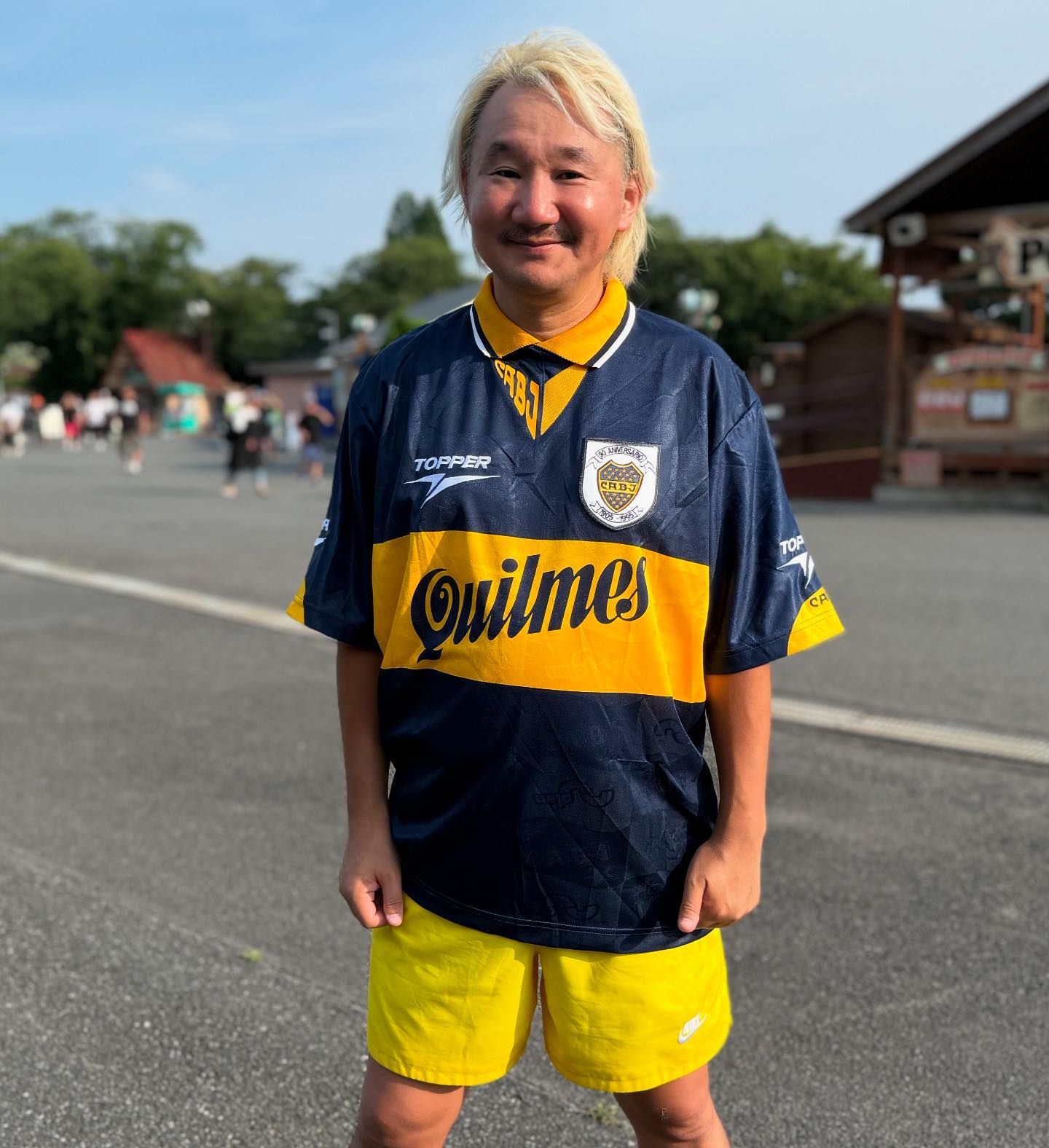 👕 ――――――――――― 🇦🇷BOCA JUNIORS (H) 1995 90 años anniversary shirt