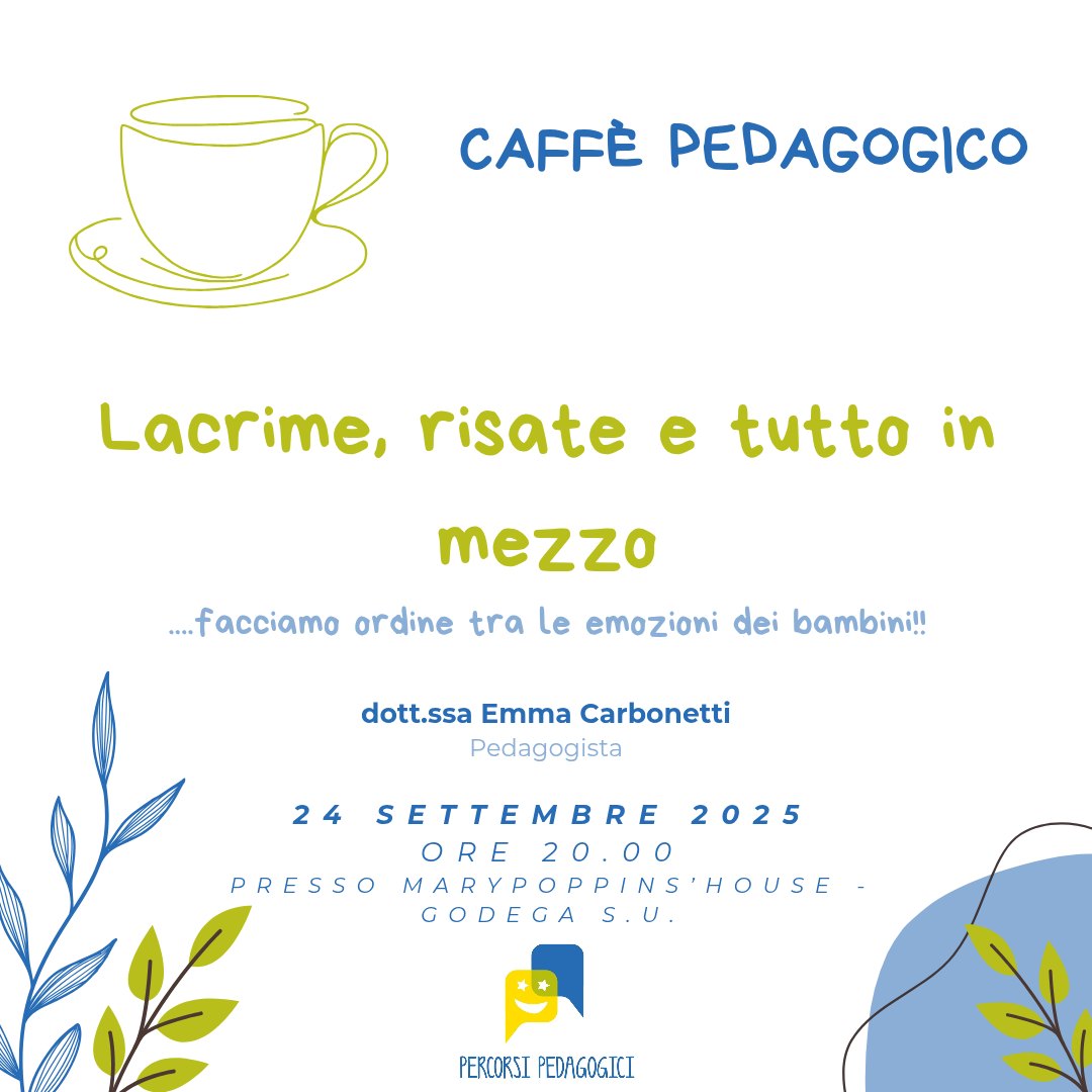 caffè pedagogico - Lacrime, risate e tutto in mezzo