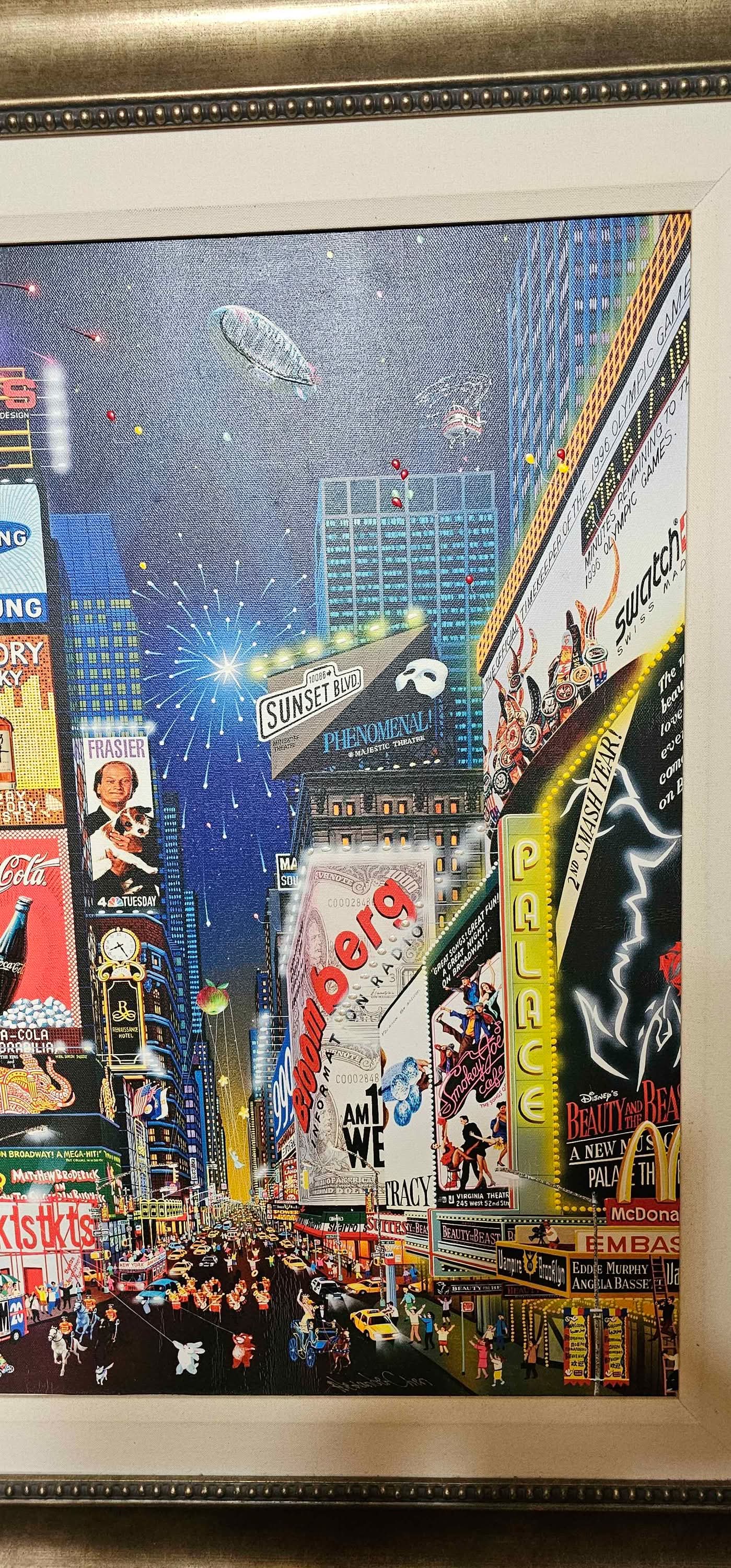 Alexander Chen Times Square Parade Art Print for Sale