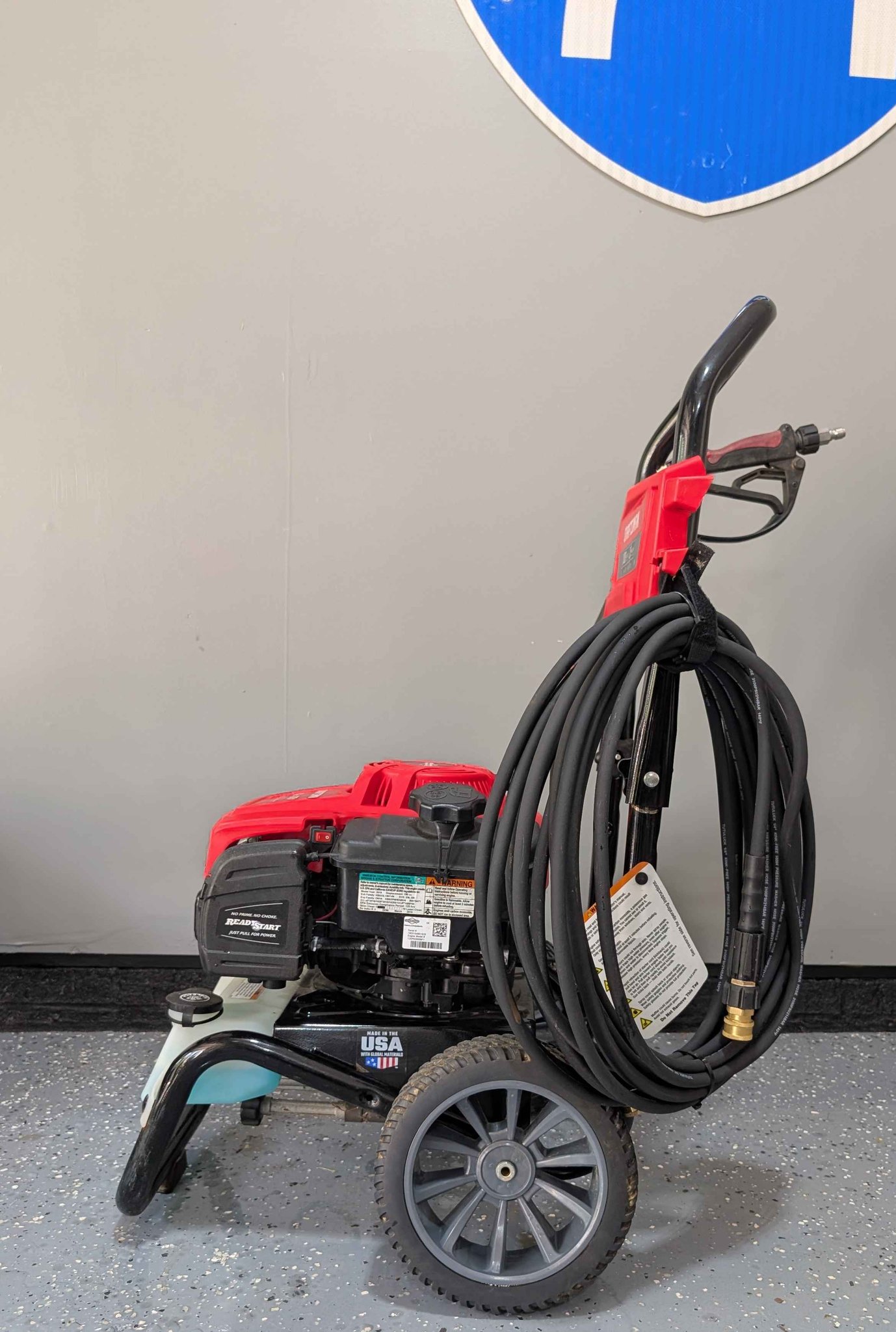 Craftsman 3000 psi pressure washer with upgraded 50ft quick connect ...