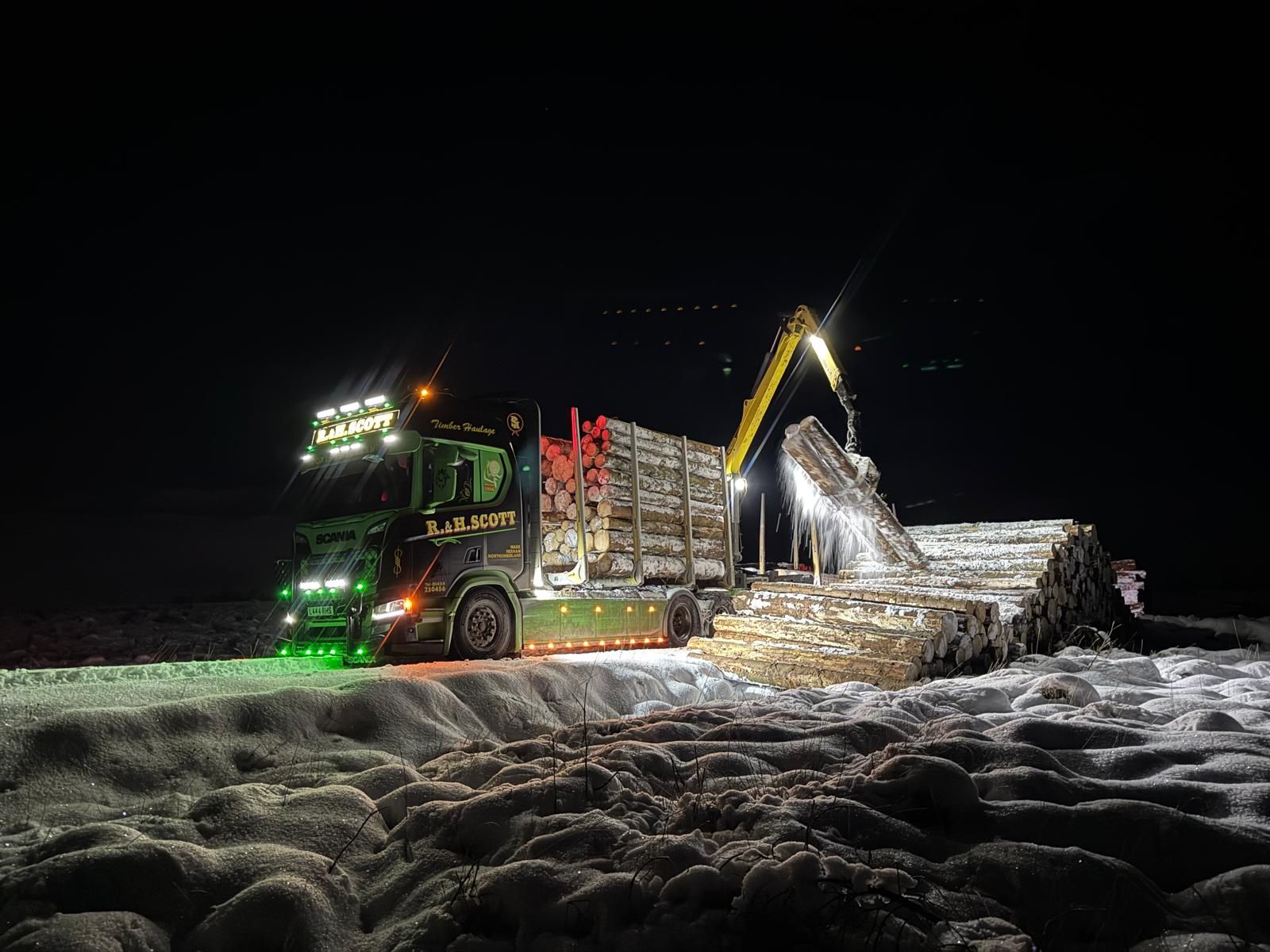 R&H Scott Timber haulage | Great driving tailgated me for miles even ...