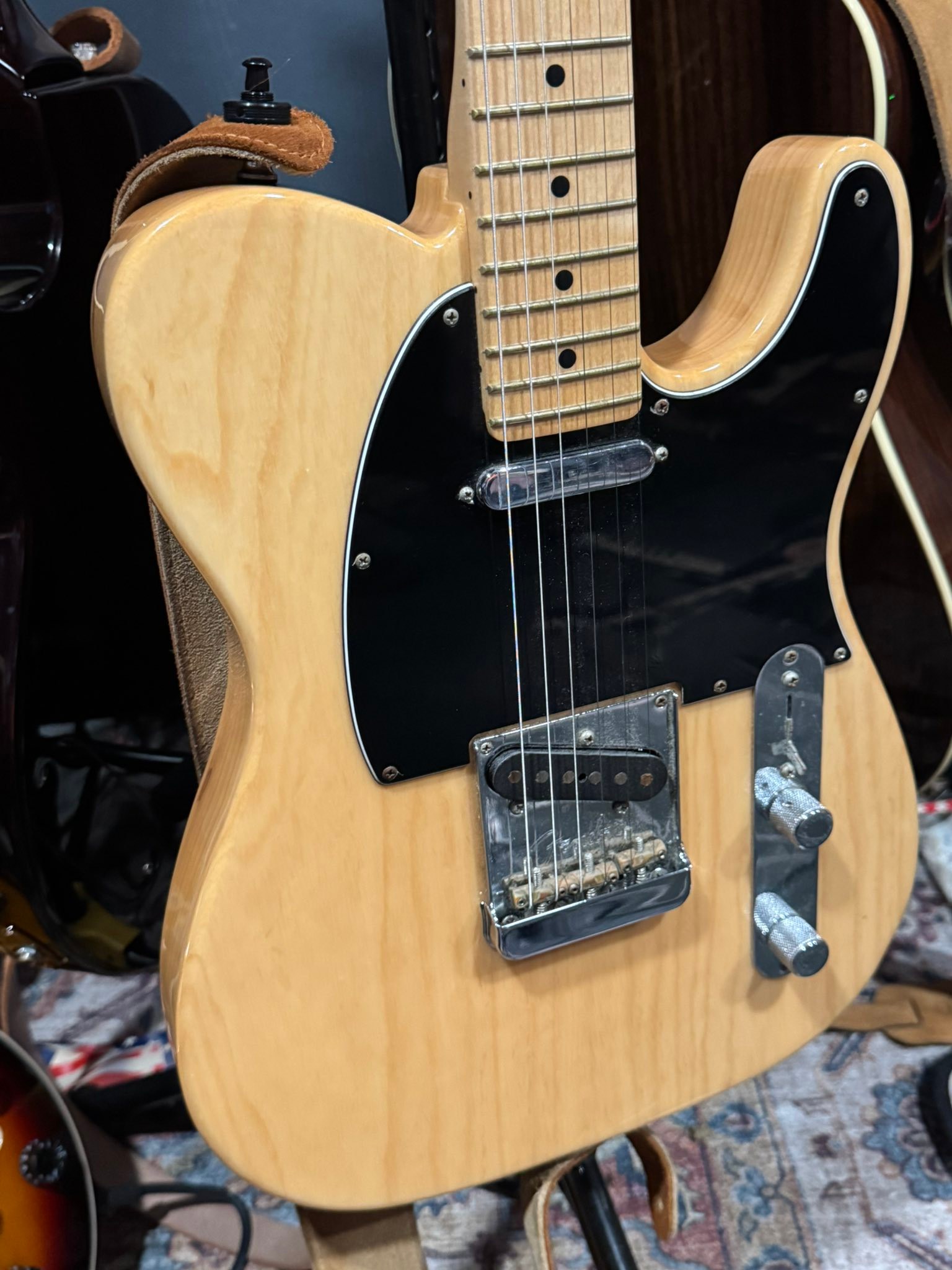 American pro telecaster with fralin blues pickups