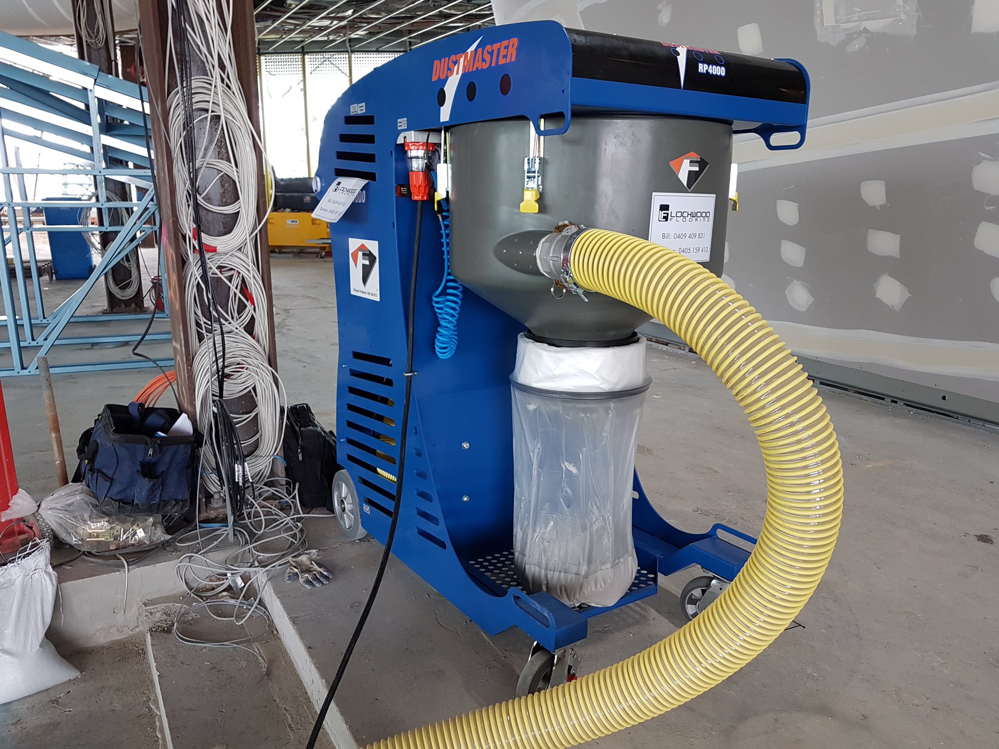 Floorex - The KING of Dust Collection - The RP 4000 Dust...
