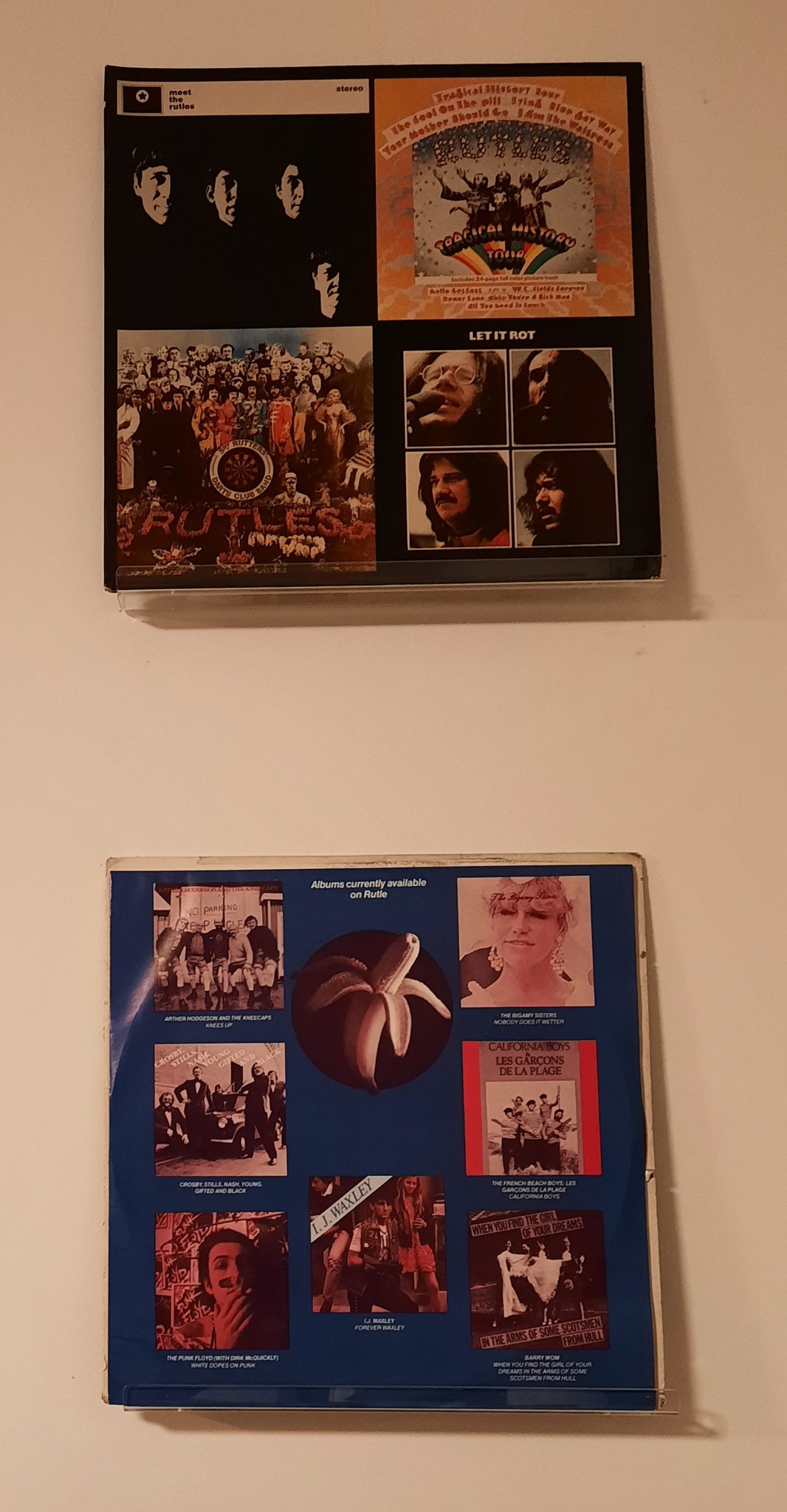 The Rutles 1978 LP and Bonzo Dog Band albums