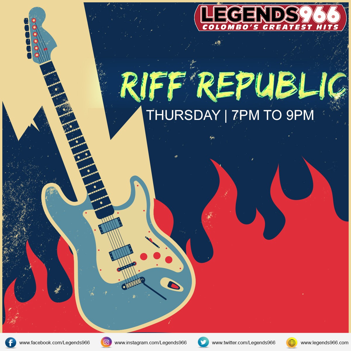 Legends 96.6 - The Riff Republic gives your Thursday night...