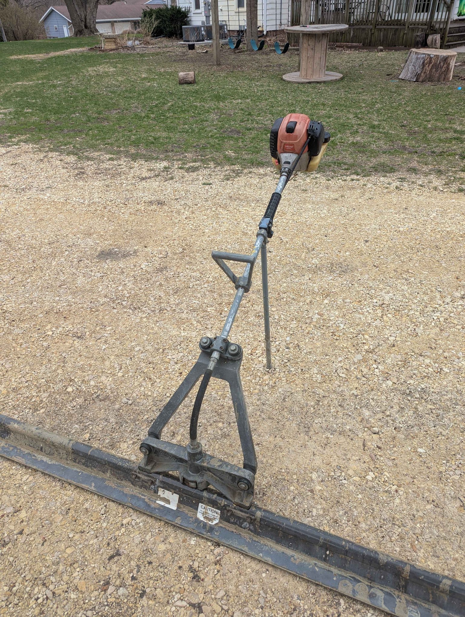 Concrete screed, Vibra-Strike 12' - Landscaping Materials - Mount ...