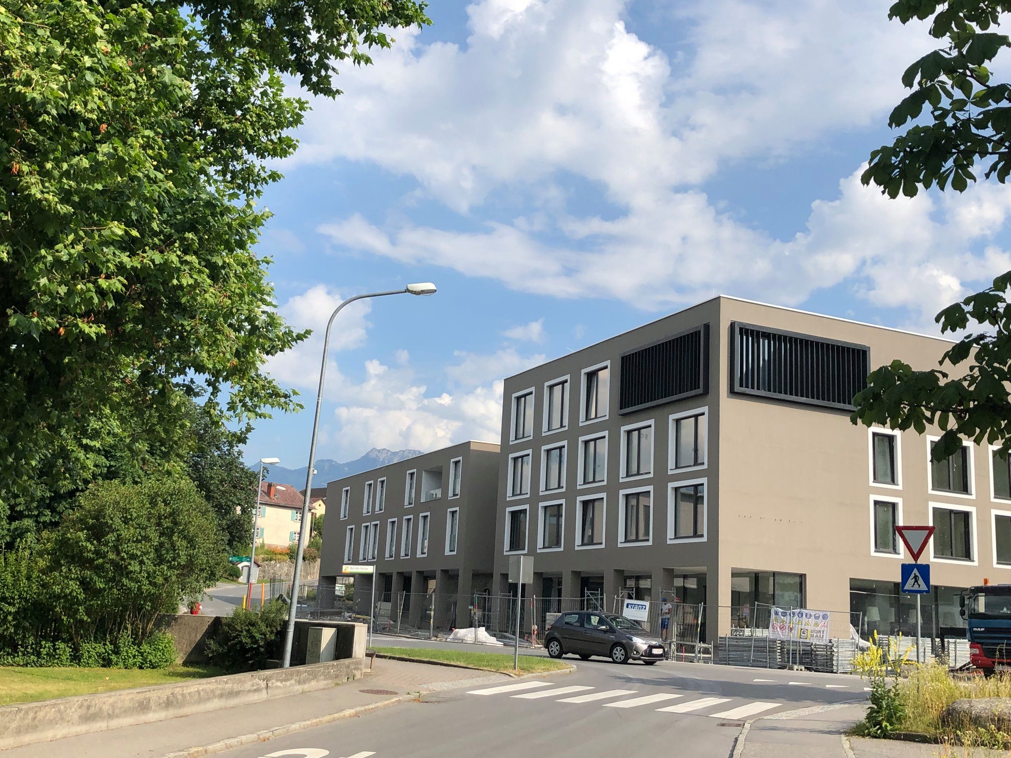 Die Bauarbeiten zur neuen... - Marktgemeinde Frastanz