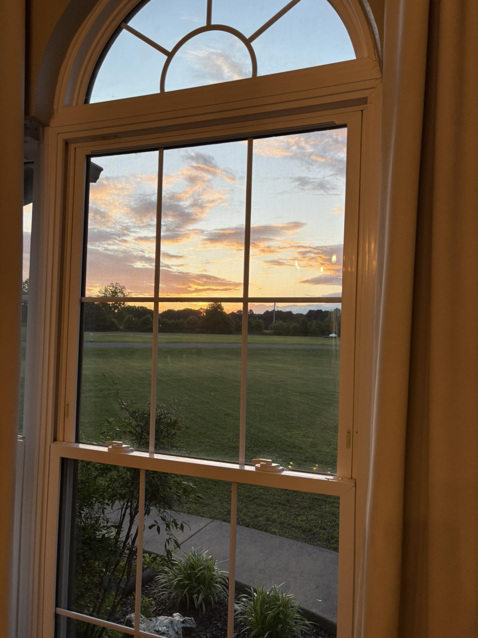 The view from my window | A beautiful Arkansas delta sunset from my ...