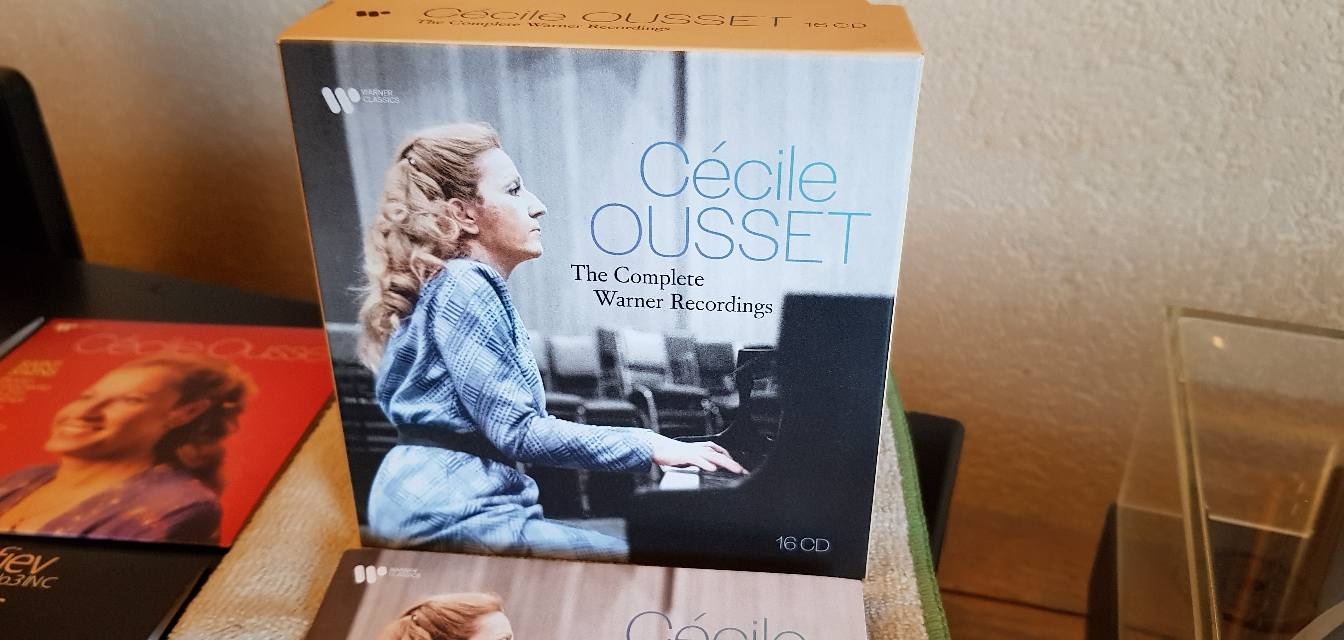 Cécile Ousset is a formidable French pianist, this set has only